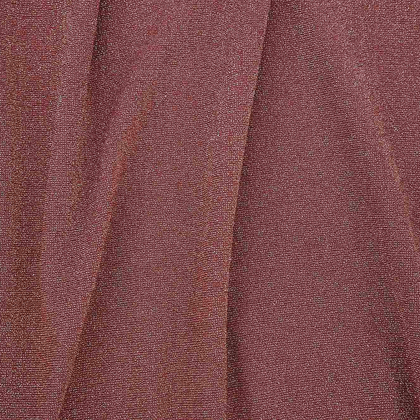 KNT4188 MAUVE DRESS JERSEY KNIT LUREX NO-PRINT NYLON PANTS SKIRTS SOLID SPANDEX STRETCH TOPS TUNICS