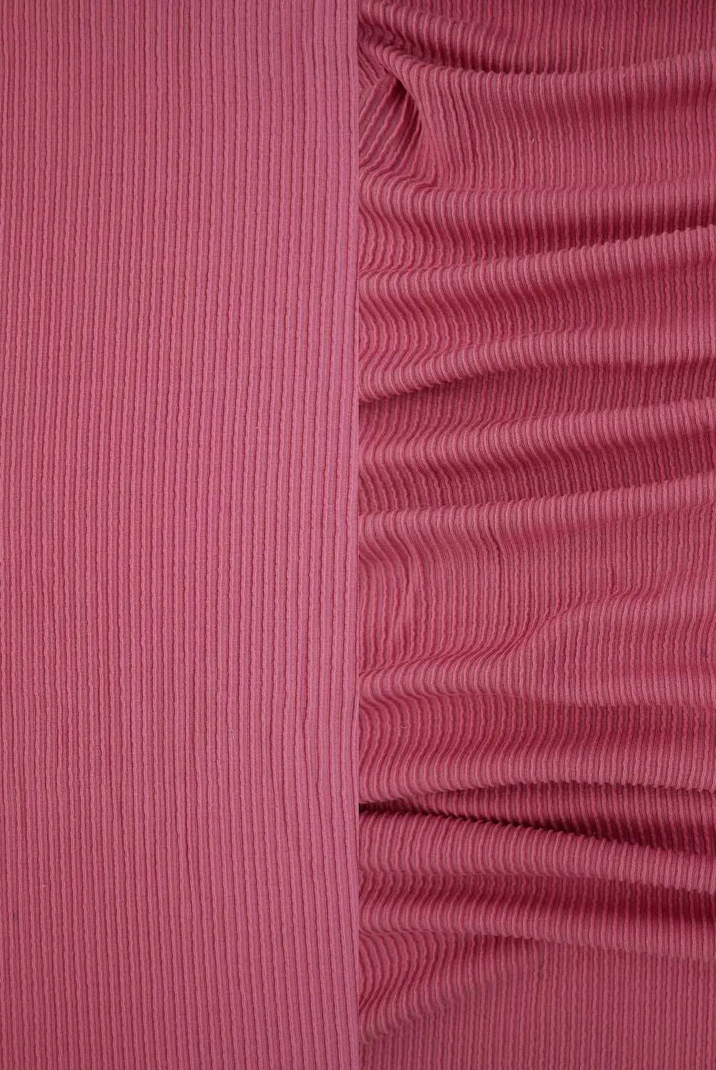 KNT4204 MAUVE DOUBLE KNIT NO-PRINT POLYESTER PURPLE RAYON RED RIB SOLID SPANDEX STRETCH URBAN