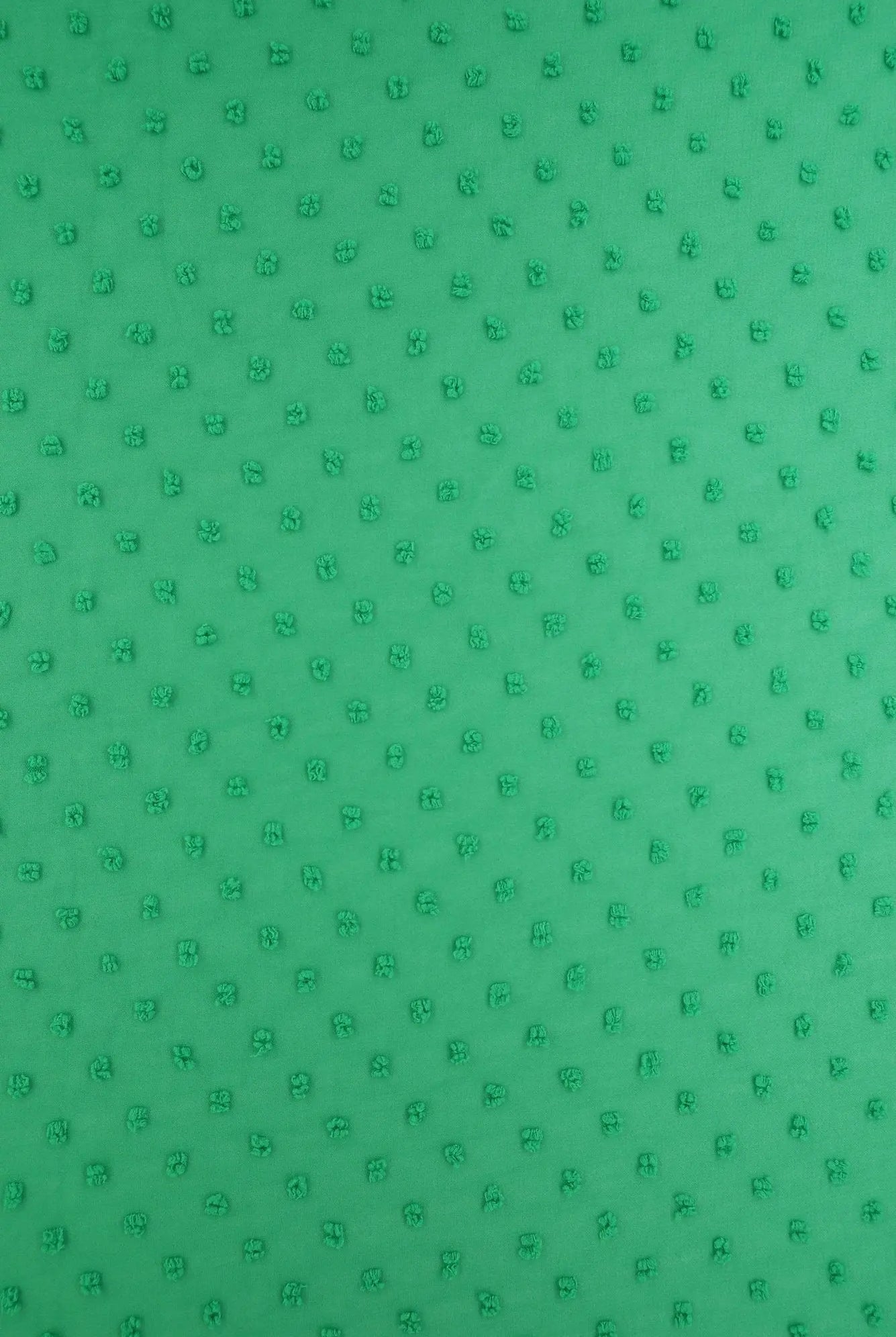 HIMLT-3132 GREEN BLOUSE CHIFFON DOT DRESS GREEN HI-MULTI NON STRETCH POLYESTER SKIRTS SOLID SWISS TOPS WOVEN