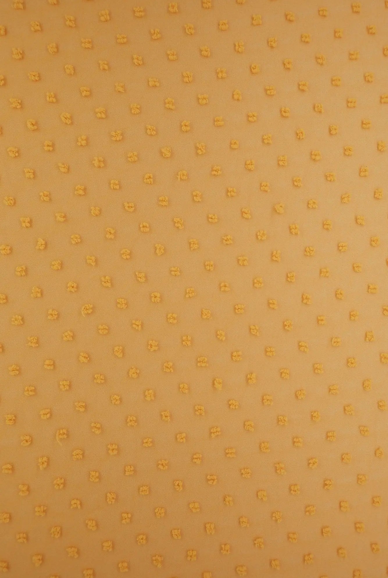 HIMLT-3132 YELLOW AMBER BLOUSE CHIFFON DOT DRESS HI-MULTI NON STRETCH POLYESTER SKIRTS SOLID SWISS TOPS WOVEN YELLOW