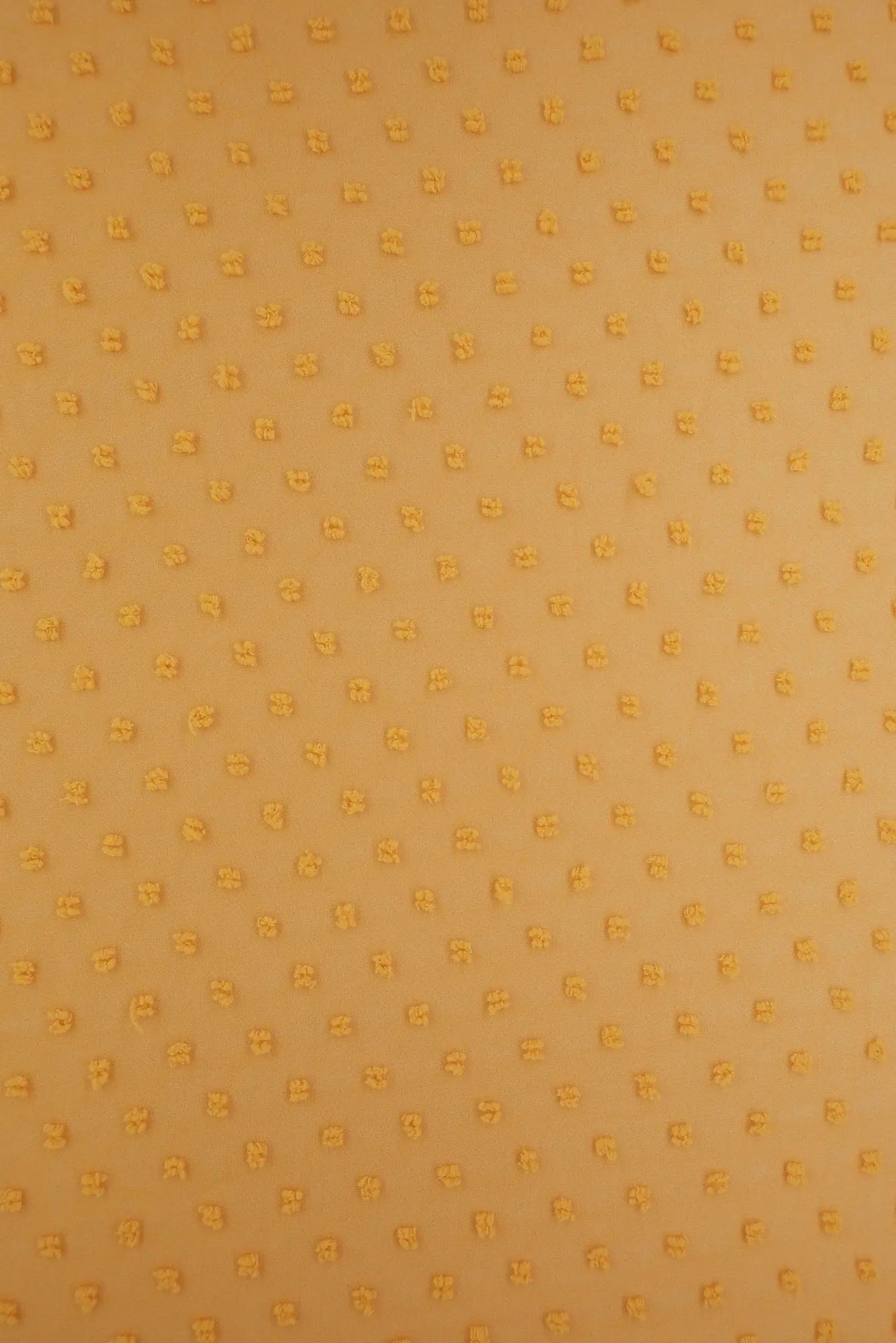 HIMLT-3132 YELLOW AMBER BLOUSE CHIFFON DOT DRESS HI-MULTI NON STRETCH POLYESTER SKIRTS SOLID SWISS TOPS WOVEN YELLOW