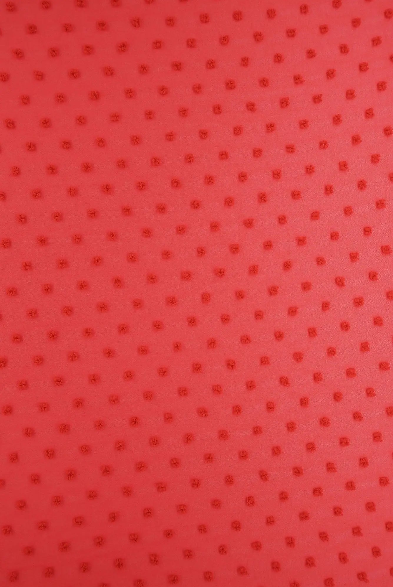 HIMLT-3132 RED BLOUSE CHIFFON DOT DRESS HI-MULTI NON STRETCH POLYESTER RED SKIRTS SOLID SWISS TOPS WOVEN