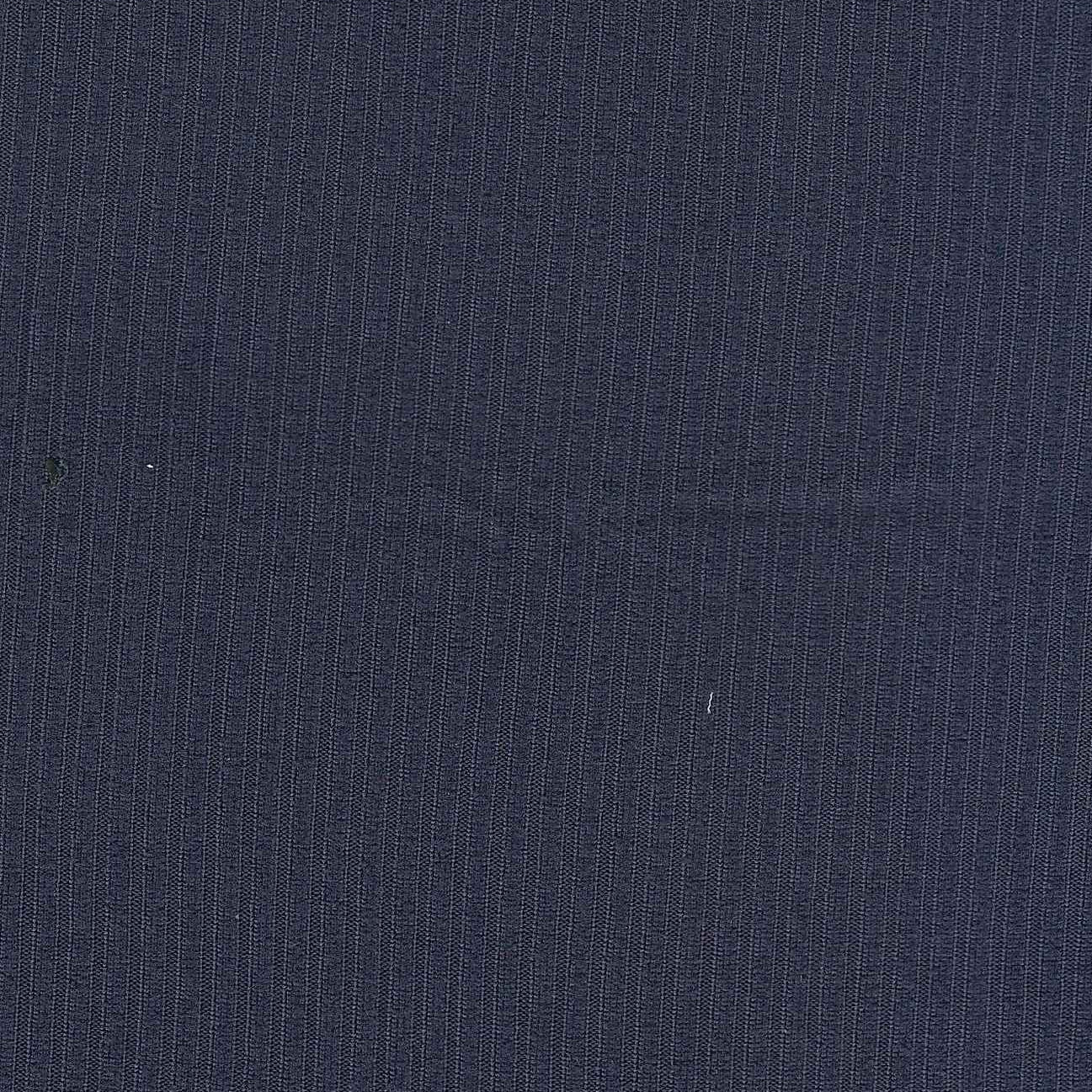 KNT4151 NAVY BLOUSE BODYSUIT BOTTOMS CAMI DRESS KNIT NAVY NO-PRINT POLYESTER RIB 4X2 SOLID-B SPANDEX STRETCH TOPS YUMMY