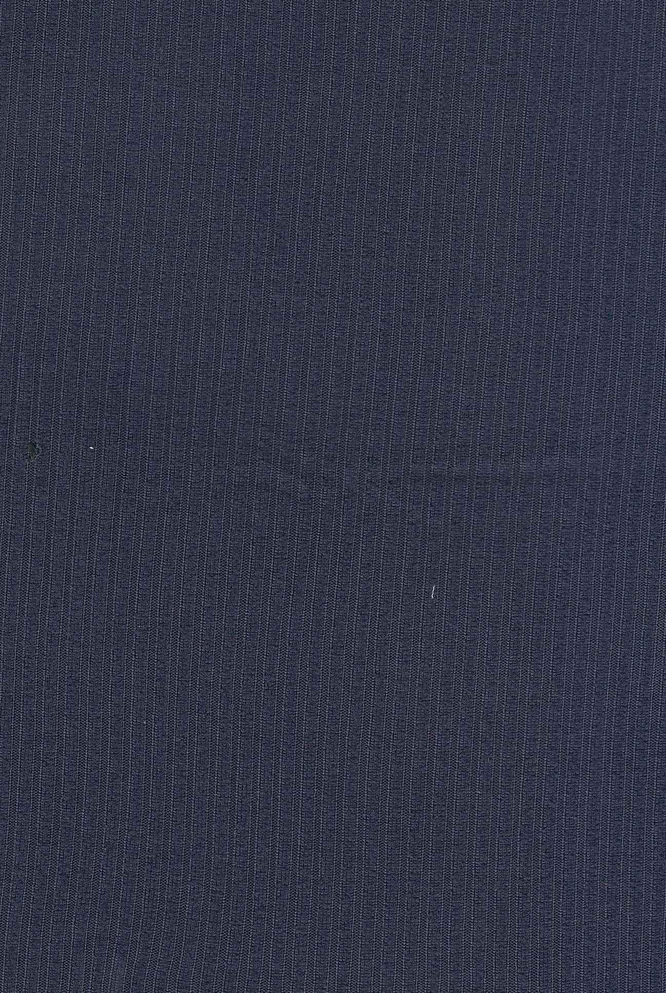 KNT4151 NAVY BLOUSE BODYSUIT BOTTOMS CAMI DRESS KNIT NAVY NO-PRINT POLYESTER RIB 4X2 SOLID-B SPANDEX STRETCH TOPS YUMMY