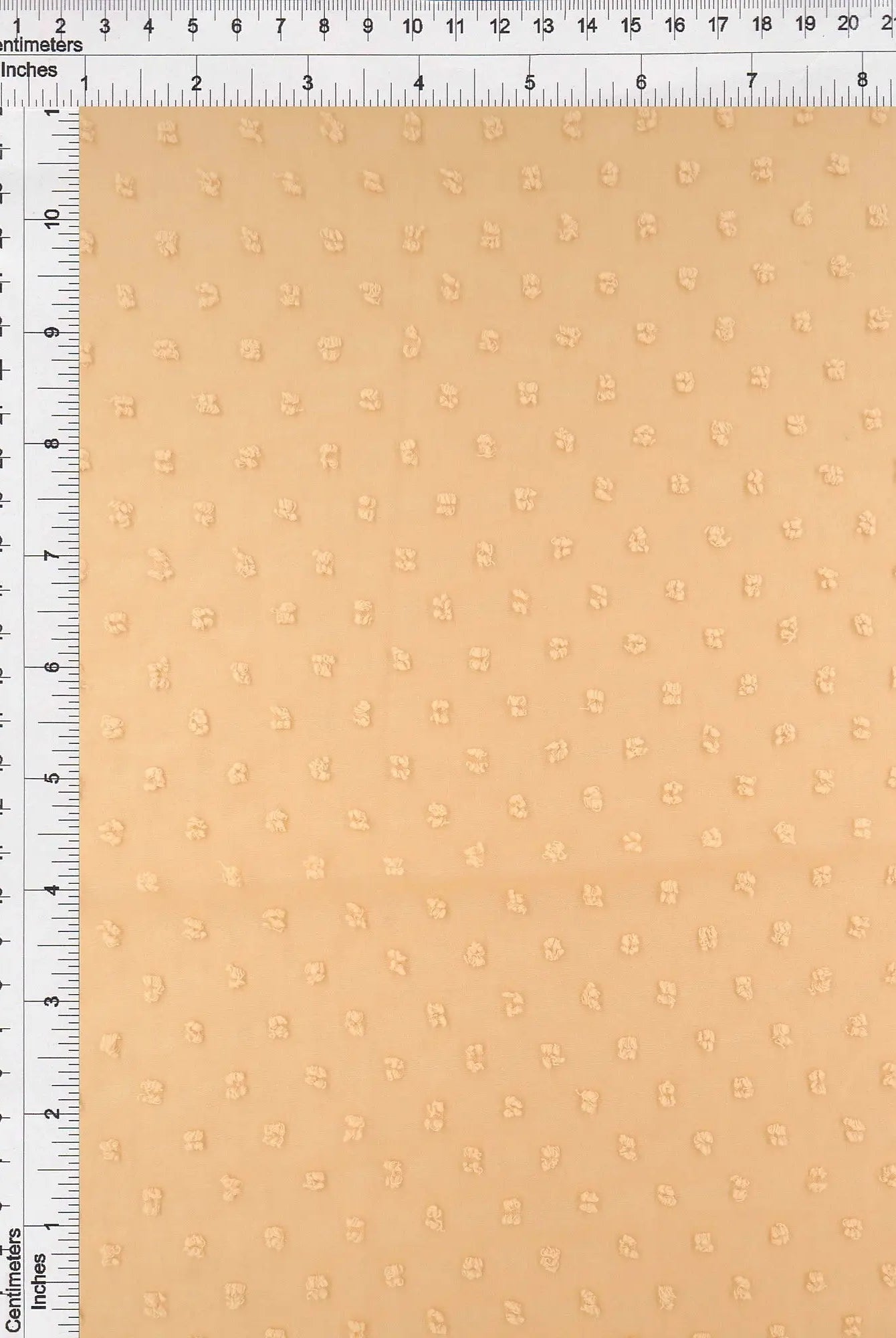 HIMLT-3132 SAND BLOUSE CHIFFON CREAM DOT DRESS HI-MULTI IVORY NON STRETCH POLYESTER SKIRTS SOLID SWISS TOPS WOVEN