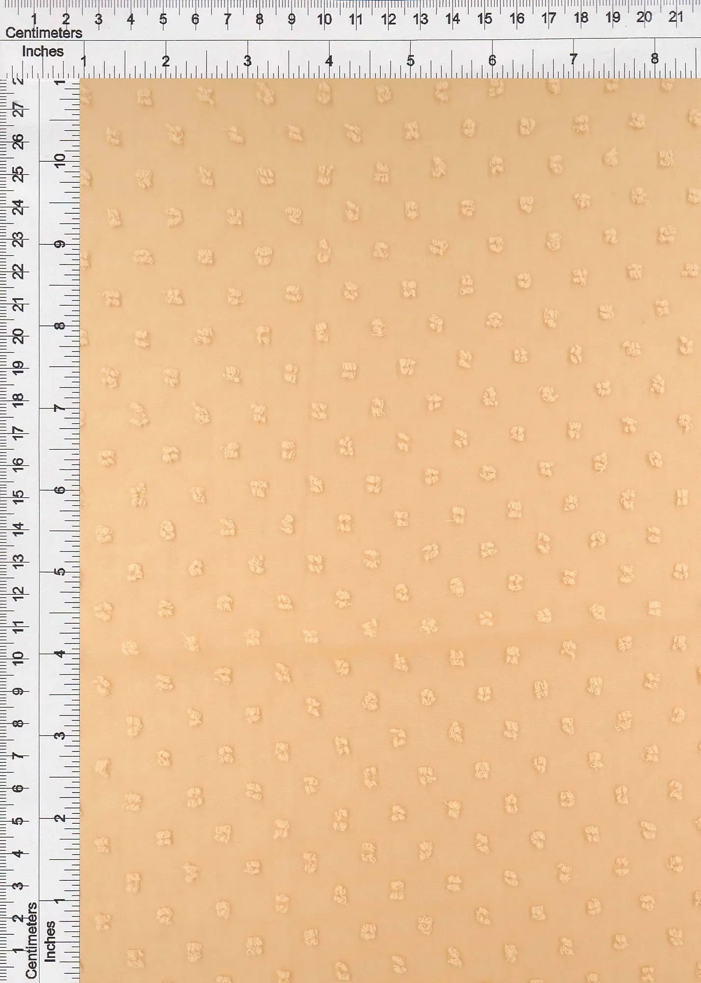 HIMLT-3132 SAND BLOUSE CHIFFON CREAM DOT DRESS HI-MULTI IVORY NON STRETCH POLYESTER SKIRTS SOLID SWISS TOPS WOVEN