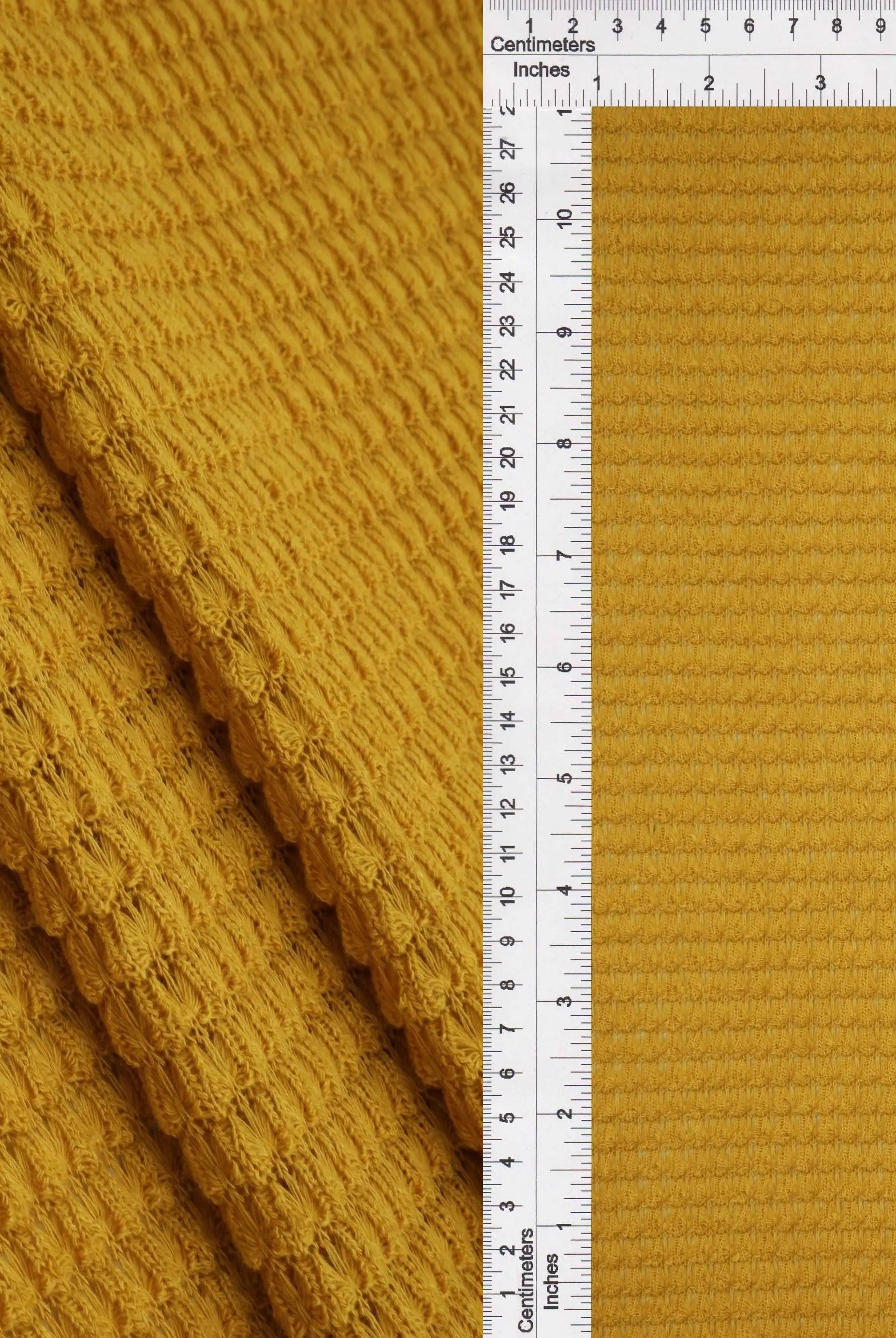 KNT4190 MUSTARD ACTIVEWEAR BOTTOMS CAMI DRESS KNIT LOUNGEWEAR NO-PRINT POLYESTER RAYON SOLID SPANDEX STRETCH SWEATER TOPS TUNICS WAFFLE