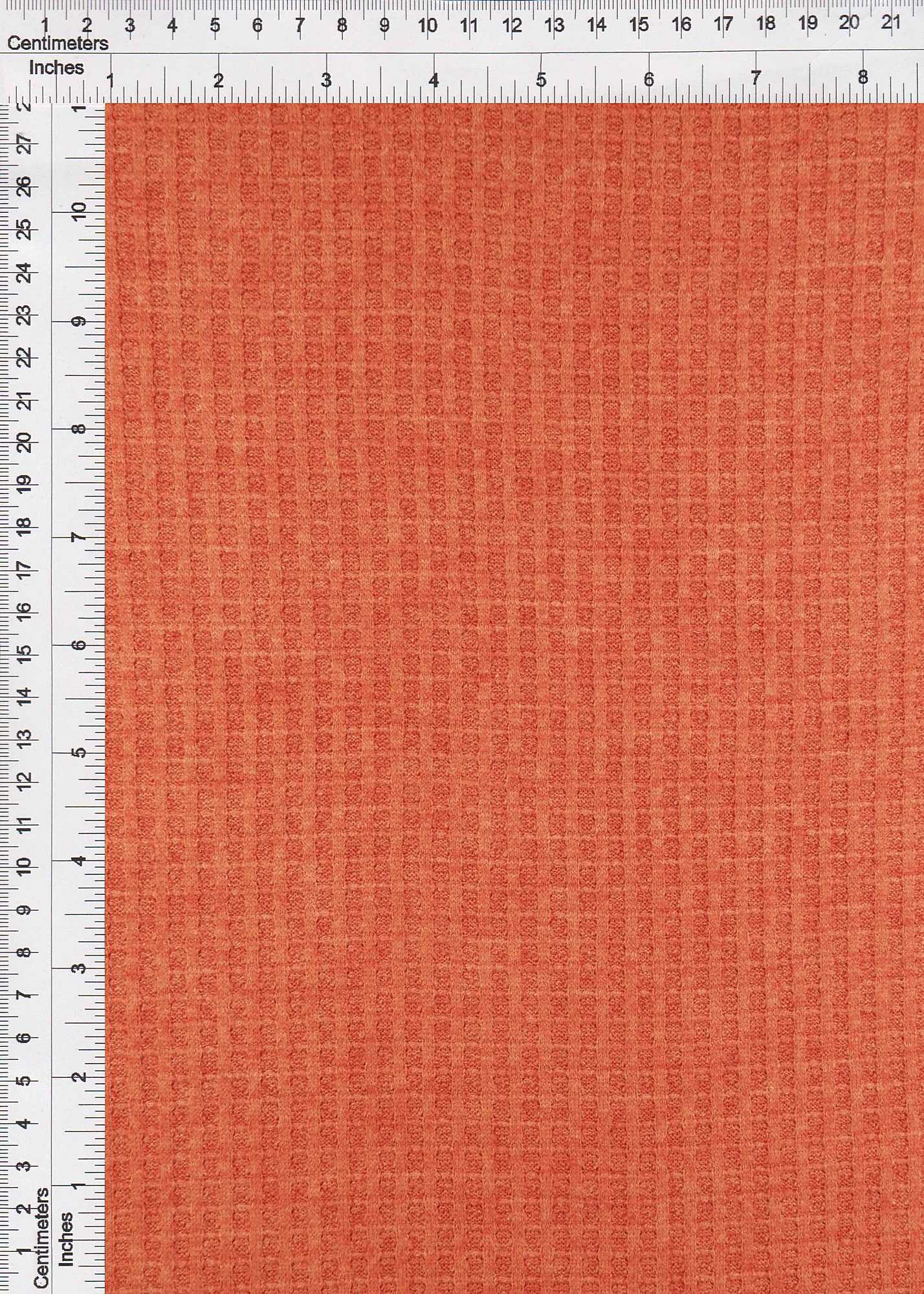 KNT4341 RUST BOTTOMS KNIT LOUNGEWEAR MELANGE NO-PRINT NYLON POLYESTER RAYON SOLID SPANDEX STRETCH SWEATER TOPS TUNICS WAFFLE