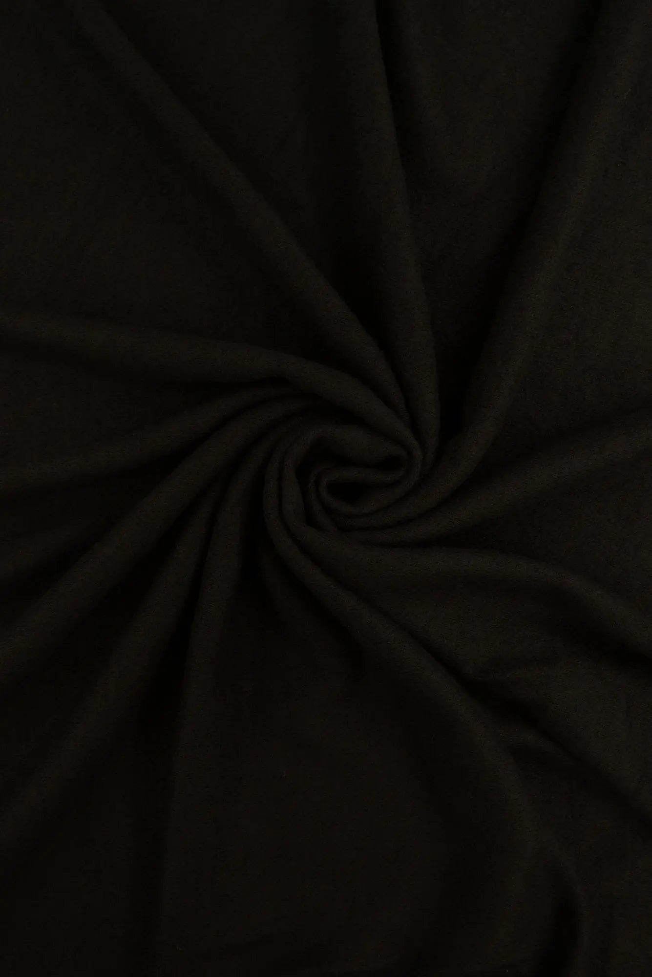 KNT4349 BLACK DRESS FLEECE KNIT NO-PRINT OUTERWEAR POLYESTER RAYON SOLID SPANDEX STRETCH SWEATER SWEATSHIRT TOPS TUNICS