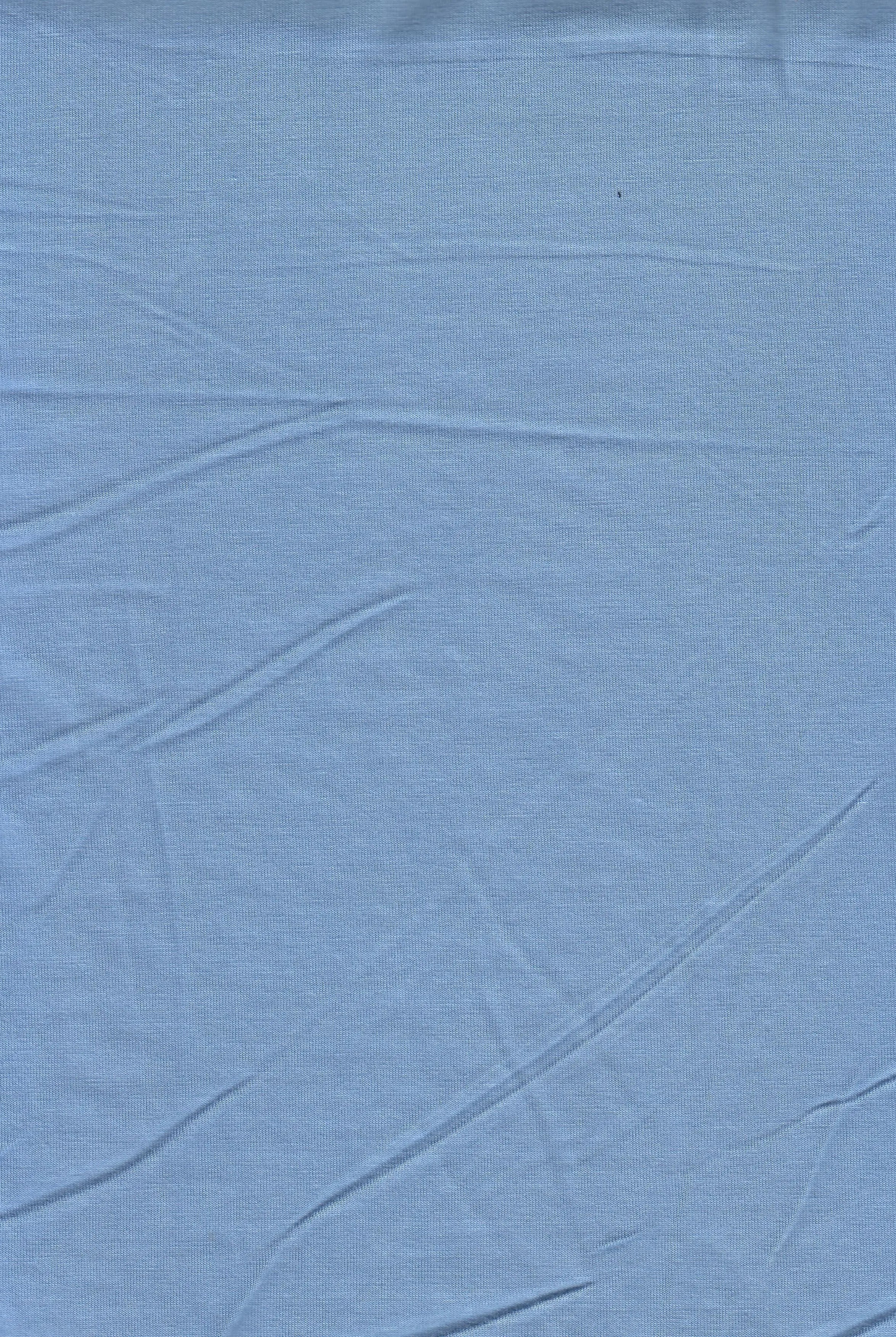 KNT3102-RAYSPAN BLUE LT BLOUSE BODYSUIT BOTTOMS CAMI DRESS JERSEY KNIT NO-PRINT RAYON SKIRTS SOLID SPANDEX STRETCH T-SHIRT TOPS TUNICS