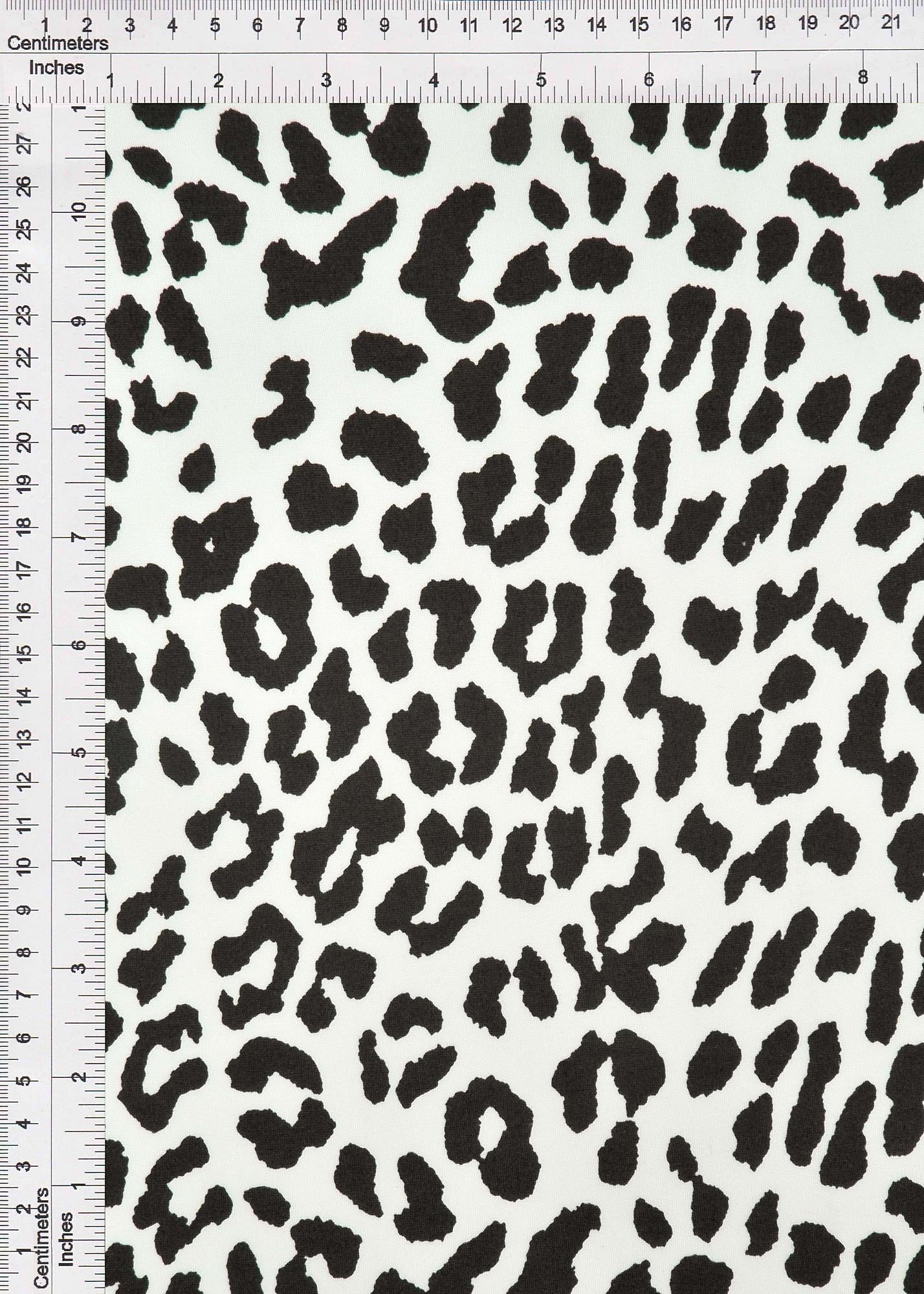 KNT2100-SE30410 CHARCOAL ANIMAL BIKER SHORTS BLOUSE BODYSUIT BOTTOMS CAMI DRESS DTY BRUSHED KNIT LOUNGEWEAR PANTS POLYESTER PRINT SKIRTS SPANDEX STRETCH TOPS TUNICS