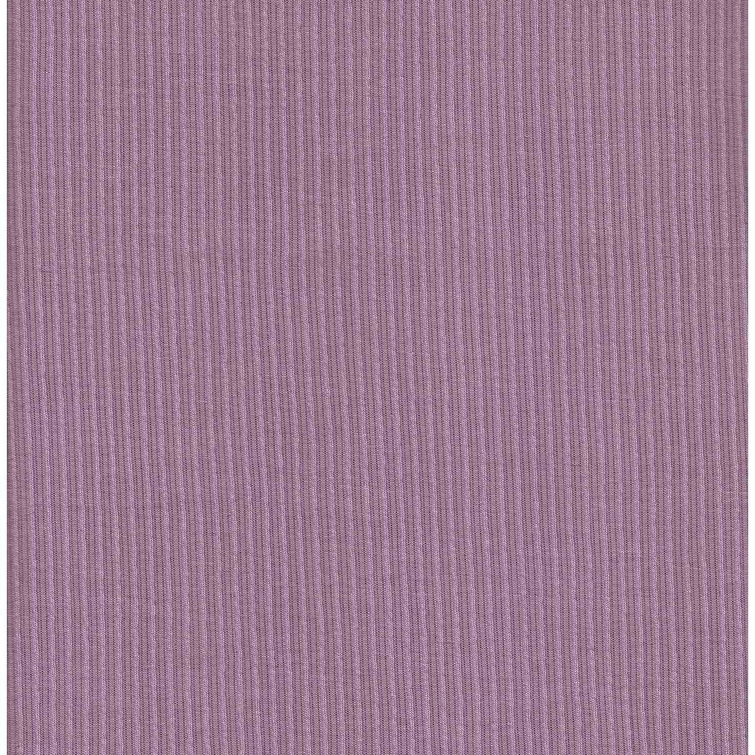 KNT4204 PURPLE VINTAGE DOUBLE KNIT NO-PRINT POLYESTER PURPLE RAYON RIB SOLID SPANDEX STRETCH URBAN
