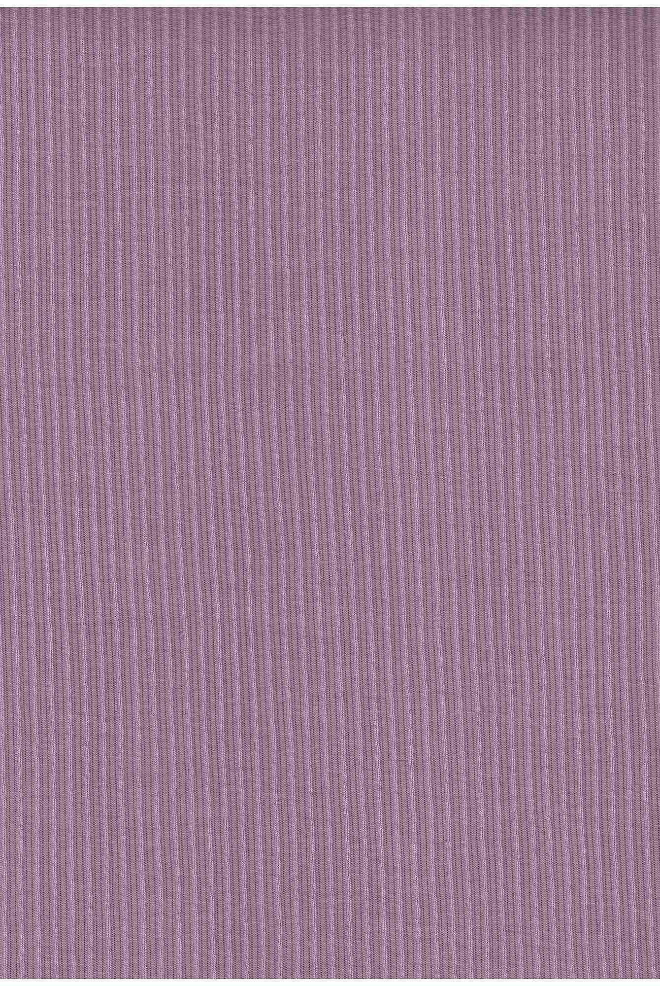 KNT4204 PURPLE VINTAGE DOUBLE KNIT NO-PRINT POLYESTER PURPLE RAYON RIB SOLID SPANDEX STRETCH URBAN