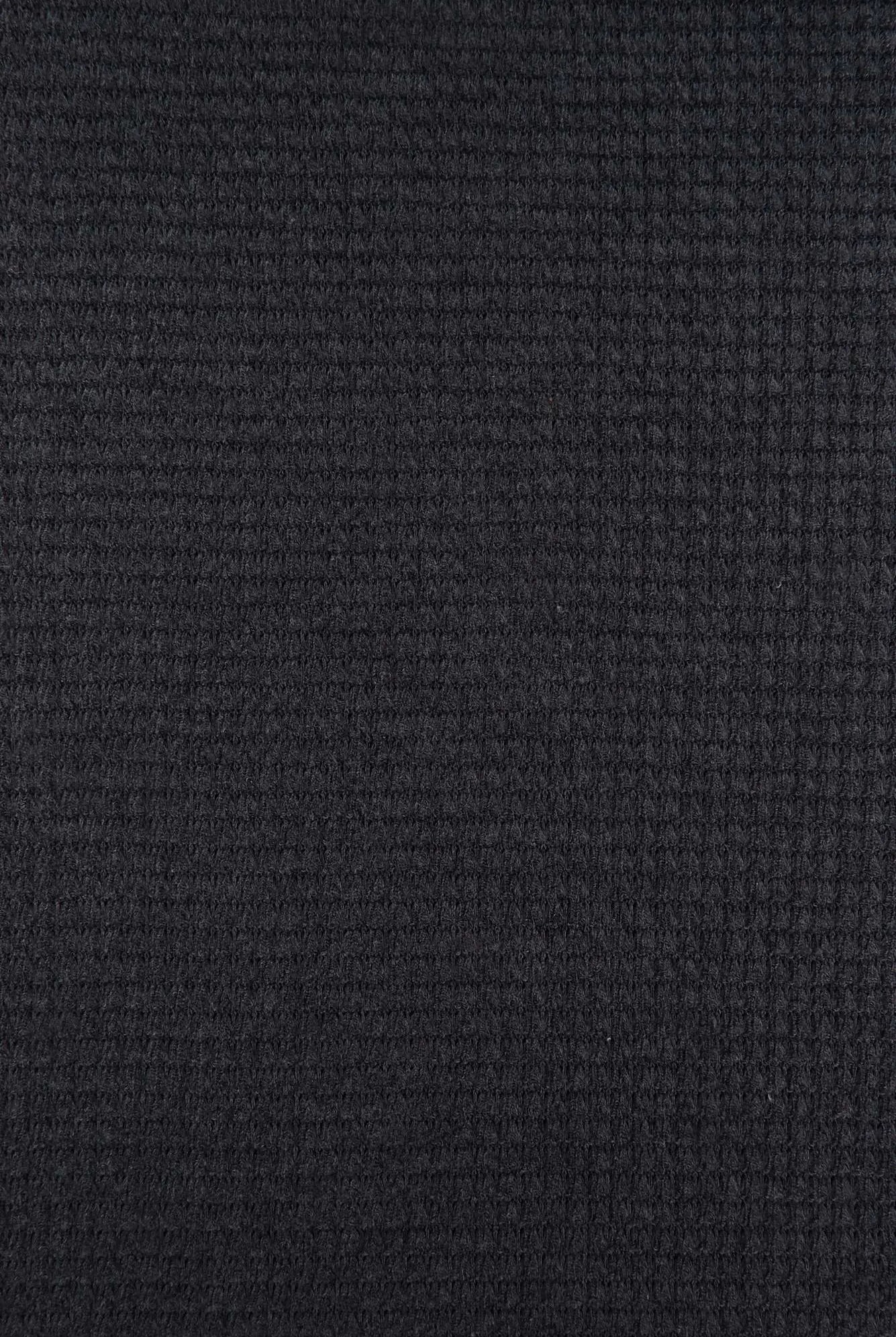 KNT4190 CHARCOAL ACTIVEWEAR BOTTOMS CAMI DRESS KNIT LOUNGEWEAR NO-PRINT POLYESTER RAYON SOLID SPANDEX STRETCH SWEATER TOPS TUNICS WAFFLE