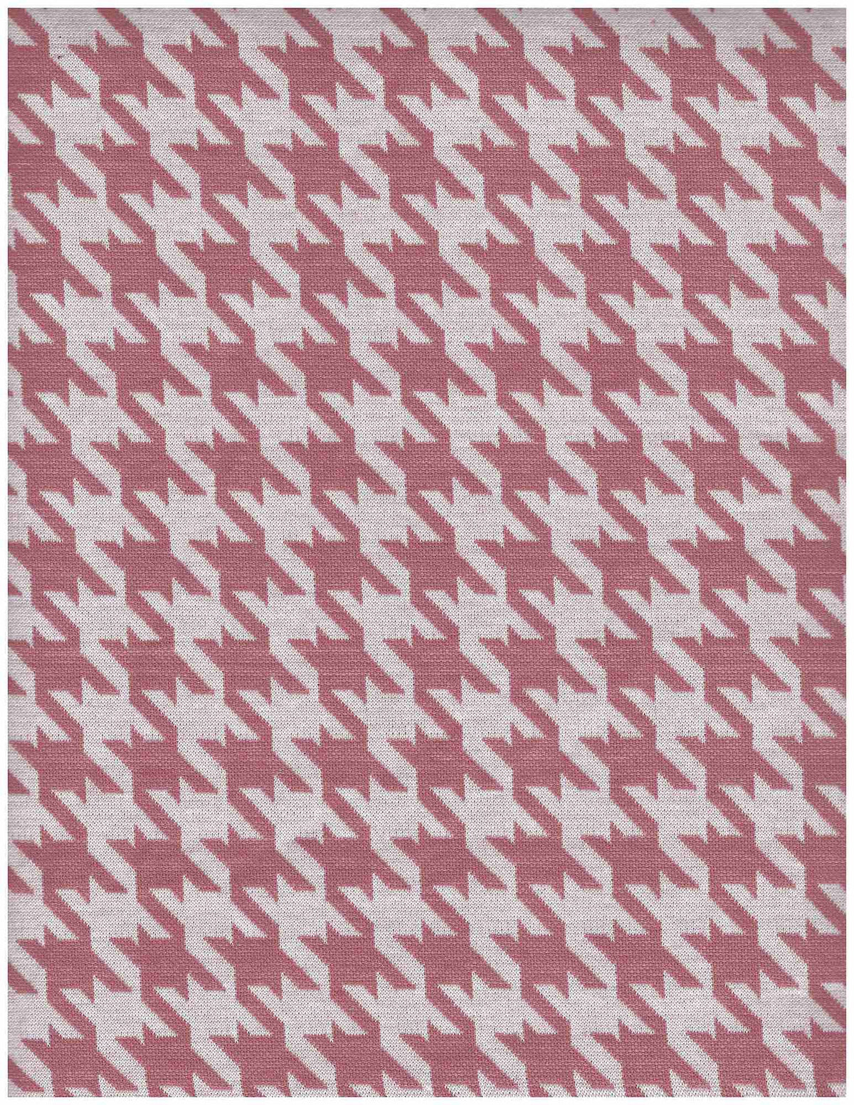 KNT4142 WHITE/ROSE DUSTY BODYSUIT DRESS HERRINGBONE HOUNDSTOOTH JACQUARD KNIT PANTS POLYESTER SKIRTS SOLID-B SPANDEX STRETCH TUNICS YARN DYED