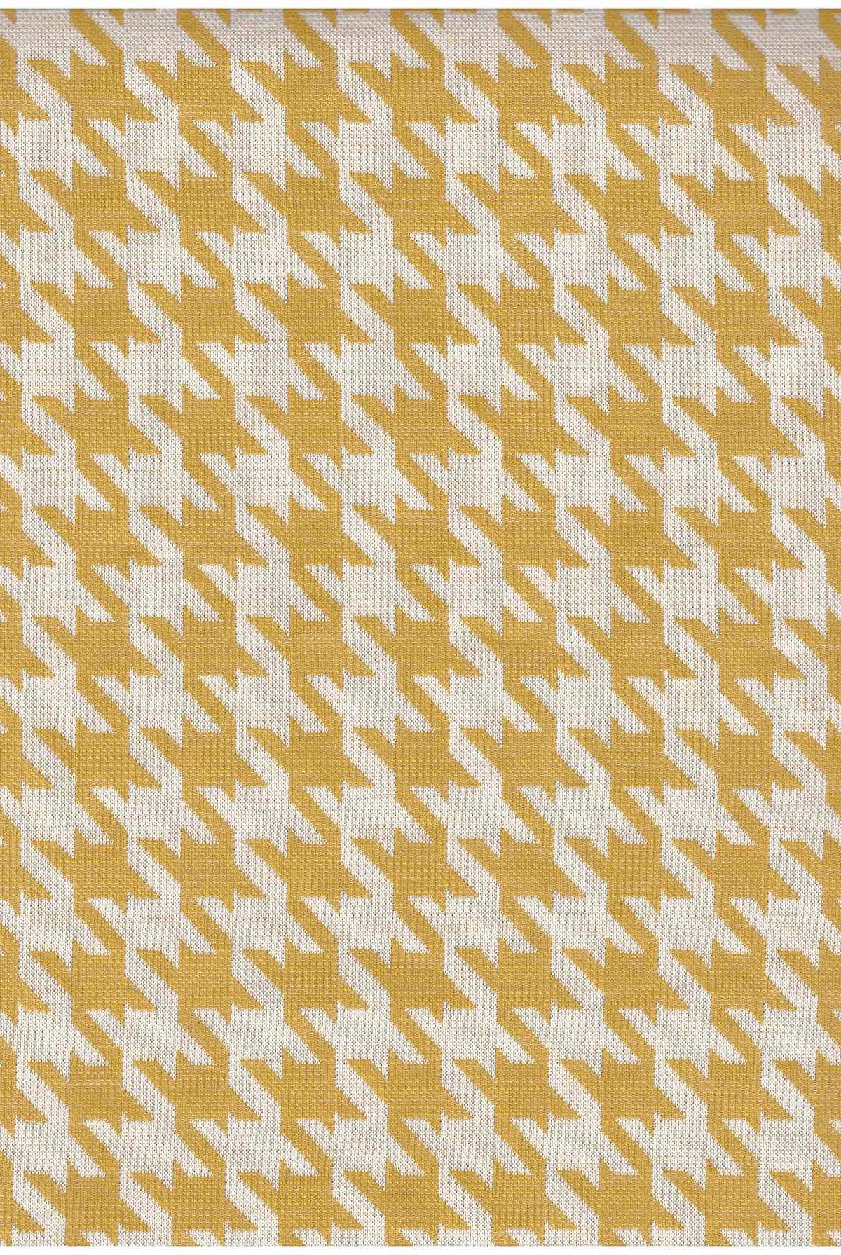 KNT4142 WHITE/MANGO BODYSUIT DRESS HERRINGBONE HOUNDSTOOTH JACQUARD KNIT PANTS POLYESTER SKIRTS SOLID-B SPANDEX STRETCH TUNICS YARN DYED