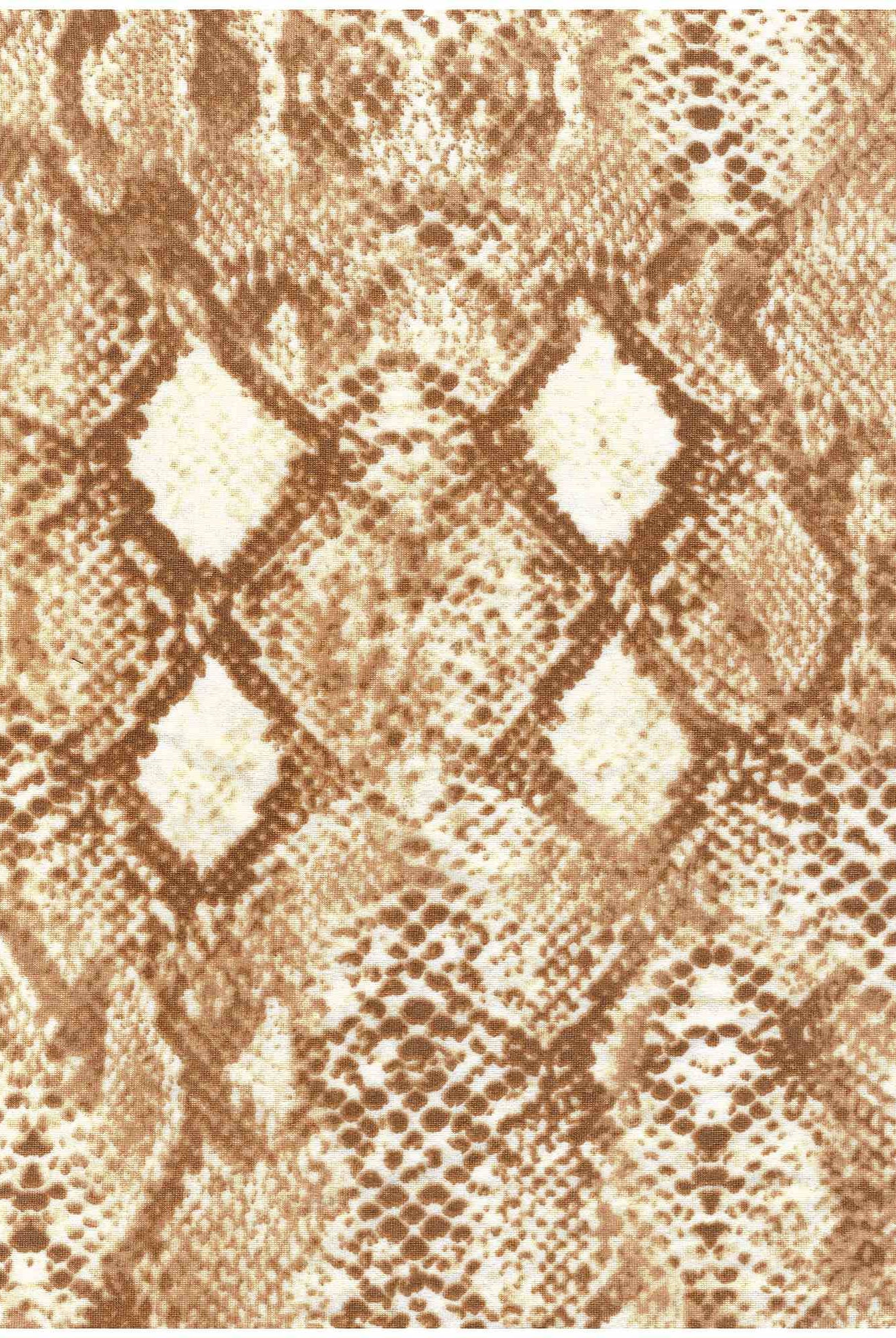 KNT2100-MS00517 CARAMEL BIKER SHORTS BLOUSE BODYSUIT CAMI CREAM DRESS DTY BRUSHED KNIT LOUNGEWEAR PANTS POLYESTER PRINT SKIRTS SNAKE SPANDEX STRETCH T-SHIRT TOPS TUNICS