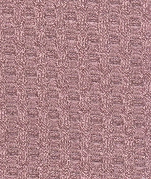 KNT3634 ROSE DUSTY BLOUSE BODYSUIT CAMI KNIT LOUNGEWEAR NO-PRINT POLYESTER RAYON SOLID SPANDEX STRETCH T-SHIRT TOPS TUNICS WAFFLE