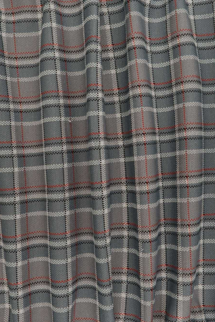 KNT4407 GREY BOTTOMS CAMI DOUBLE KNIT JACQUARD OUTERWEAR PANTS PLAID POLYESTER RAYON SKIRTS SOLID-B SPANDEX STRETCH TOPS TUNICS YARN DYED