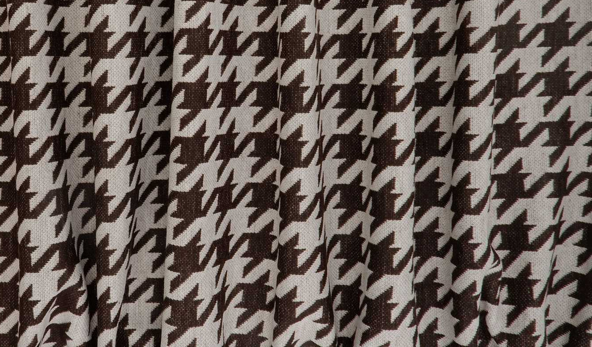 KNT4142 WHITE/BROWN DK BODYSUIT DRESS HERRINGBONE HOUNDSTOOTH JACQUARD KNIT PANTS POLYESTER SKIRTS SOLID-B SPANDEX STRETCH TUNICS YARN DYED