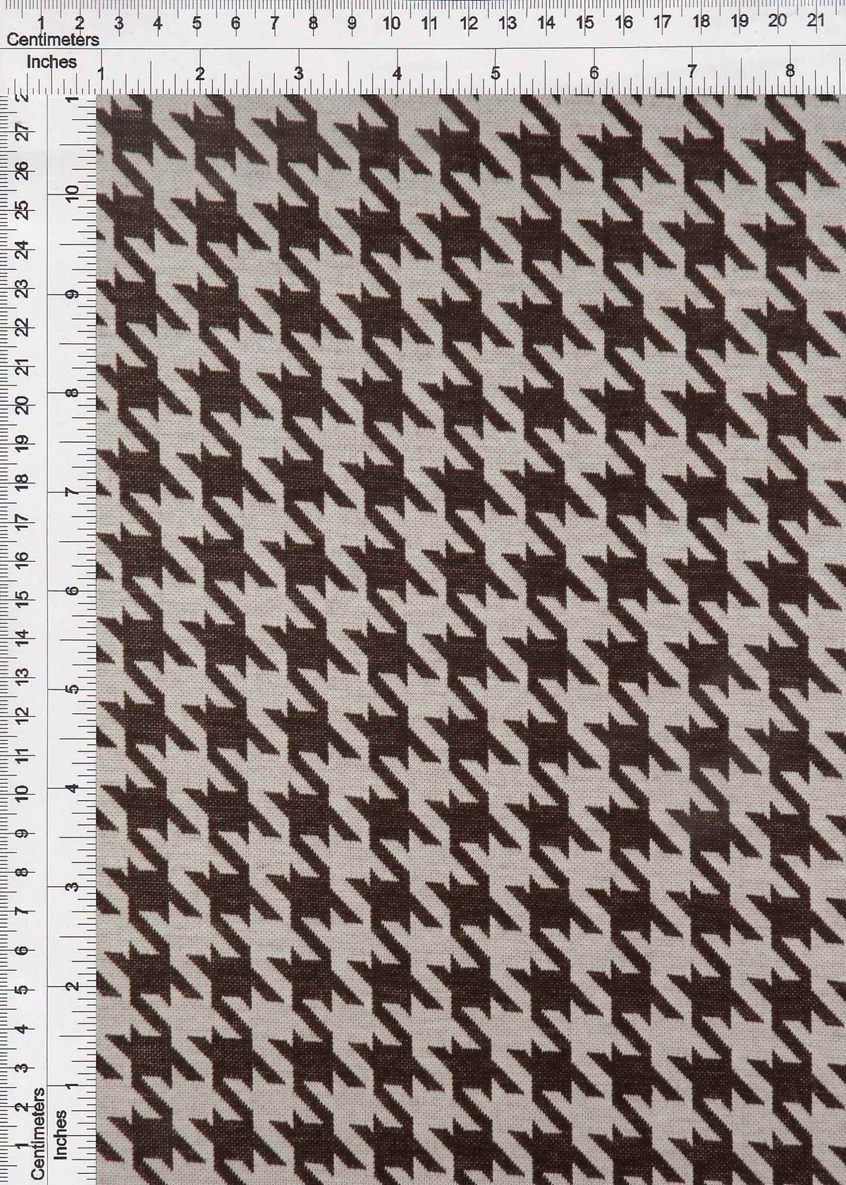 KNT4142 WHITE/BROWN DK BODYSUIT DRESS HERRINGBONE HOUNDSTOOTH JACQUARD KNIT PANTS POLYESTER SKIRTS SOLID-B SPANDEX STRETCH TUNICS YARN DYED