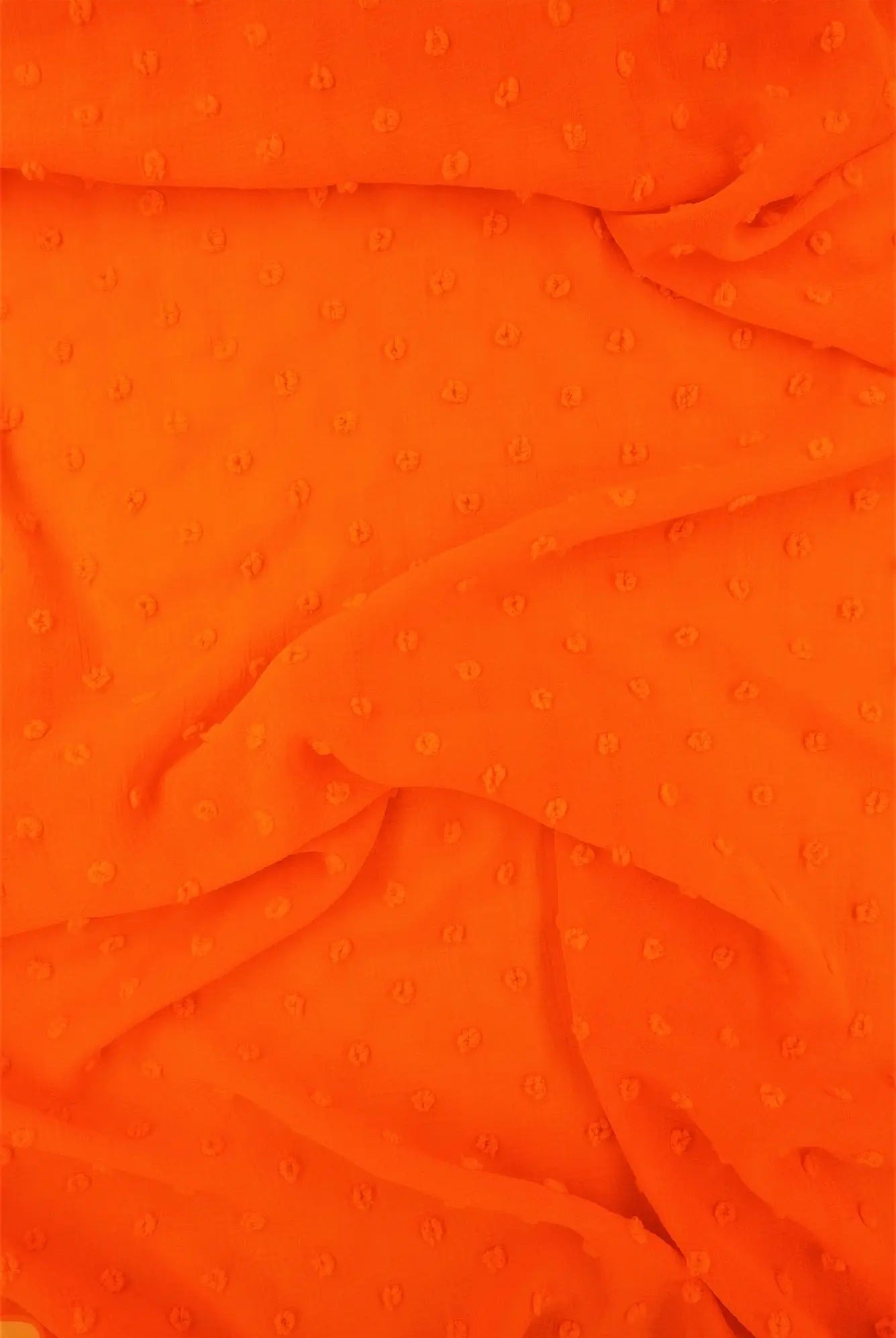 HIMLT-4220 ORANGE BLOUSE BODYSUIT BOTTOMS CAMI DRESS HI-MULTI NO-PRINT NON STRETCH ORANGE PANTS POLYESTER SKIRTS SOLID SWISS DOT TOPS WOVEN