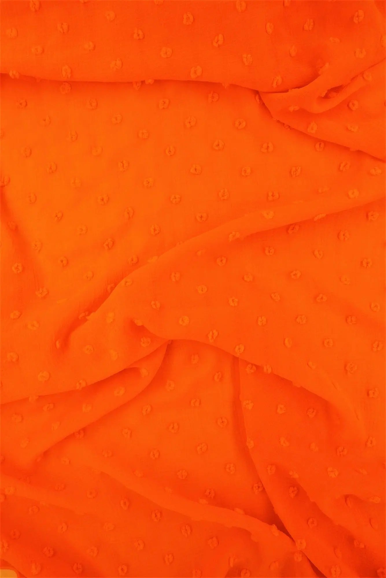 HIMLT-4220 ORANGE BLOUSE BODYSUIT BOTTOMS CAMI DRESS HI-MULTI NO-PRINT NON STRETCH ORANGE PANTS POLYESTER SKIRTS SOLID SWISS DOT TOPS WOVEN