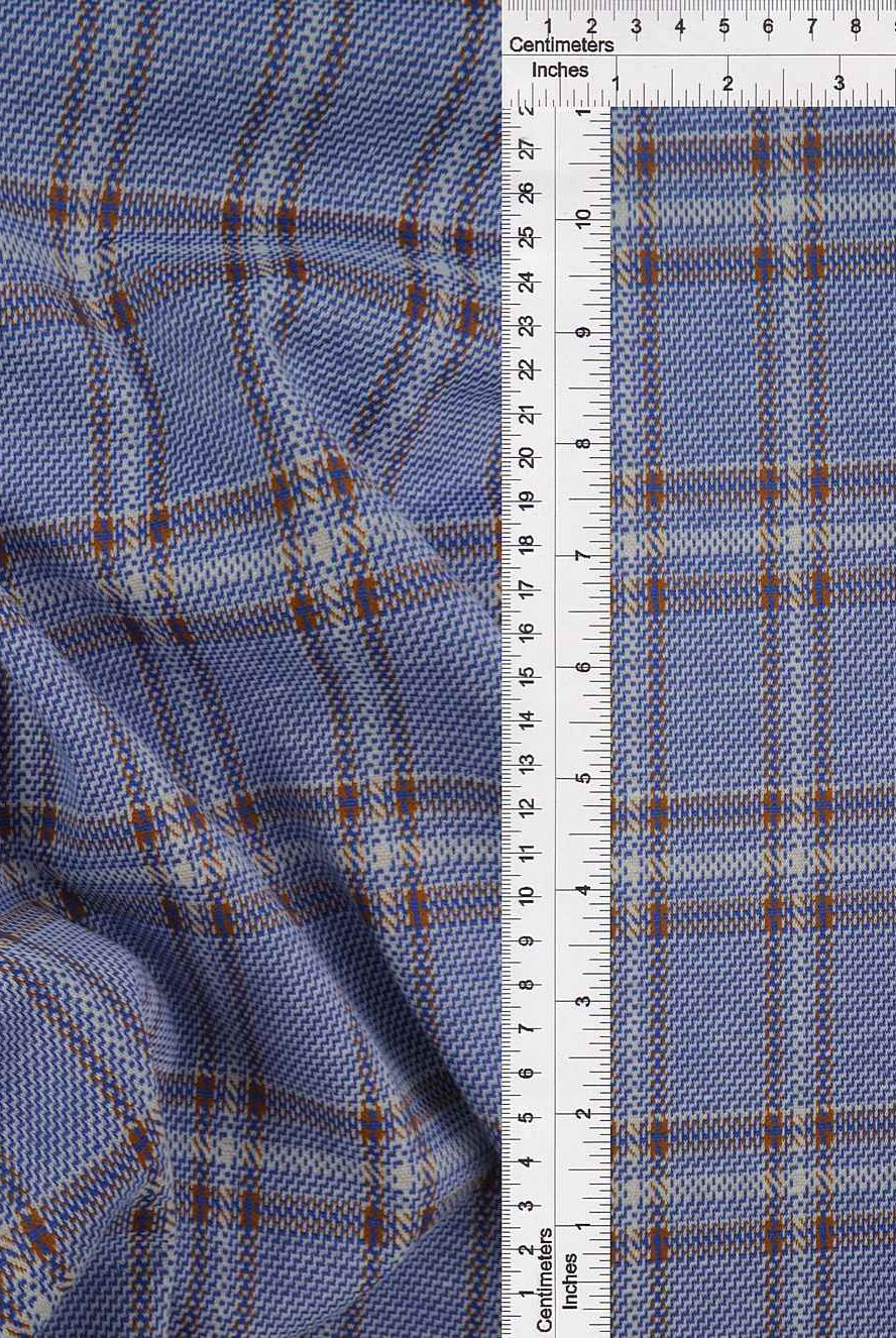 KNT4411 BLUE BODYSUIT BOTTOMS DRESS KNIT NO-PRINT OUTERWEAR PANTS PLAID RAYON SKIRTS SOLID SPANDEX STRETCH TOPS TUNICS YARN DYED