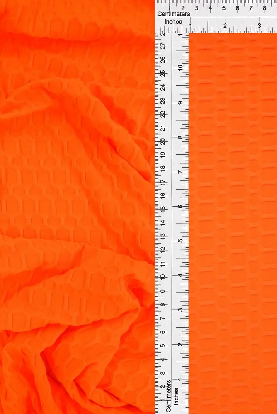 KNT4360 N.ORANGE ACTIVEWEAR BIKER SHORTS BODYSUIT BOTTOMS DRESS KNIT LOUNGEWEAR NO-PRINT PANTS POLYESTER SKIRTS SOLID SPANDEX STRETCH TOPS TUNICS