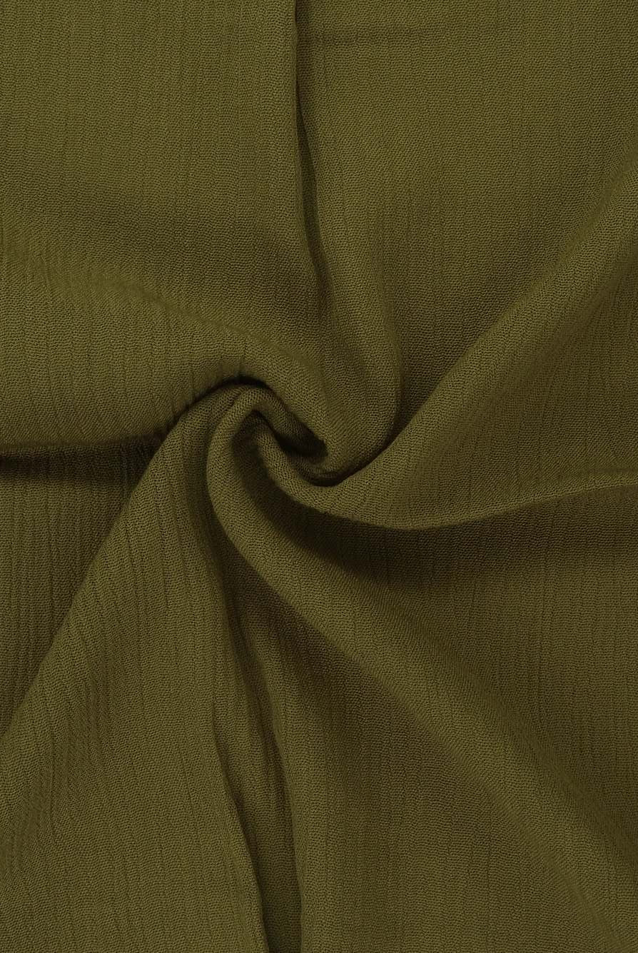 CRP3143 OLIVE VINTAGE BLOUSE BOTTOMS CAMI DRESS OUTERWEAR SKIRTS T-SHIRT TOPS TUNICS WOVEN