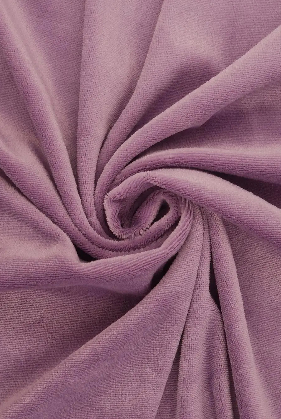 KNT4421 LAVENDER BOTTOMS DRESS KNIT LOUNGEWEAR NO-PRINT OUTERWEAR PANTS POLYESTER SKIRTS SOLID SPANDEX STRETCH SWEATER TUNICS VELOUR