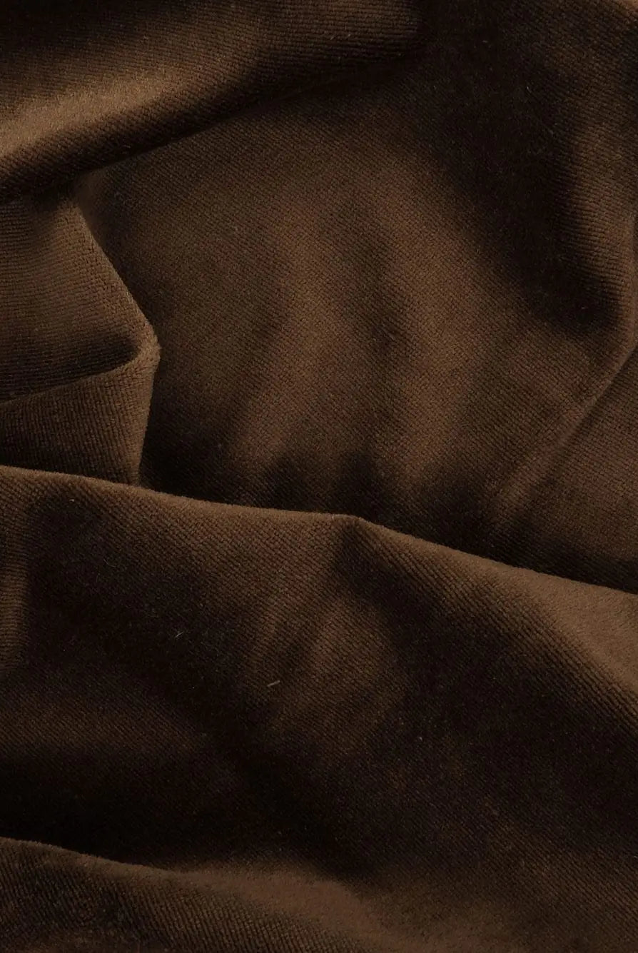 KNT4421 BROWN BOTTOMS DRESS KNIT LOUNGEWEAR NO-PRINT OUTERWEAR PANTS POLYESTER SKIRTS SOLID SPANDEX STRETCH SWEATER TUNICS VELOUR