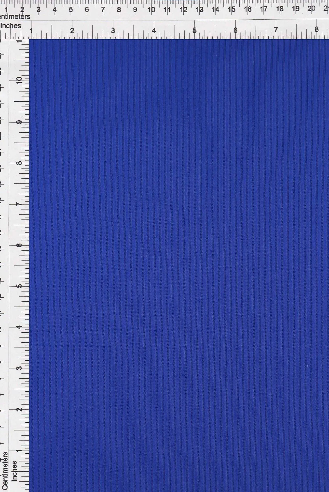 KNT4151 ROYAL BLUE BODYSUIT DRESS KNIT LOUNGEWEAR NO-PRINT POLYESTER RIB 4X2 SOLID-B SPANDEX STRETCH TOPS YUMMY