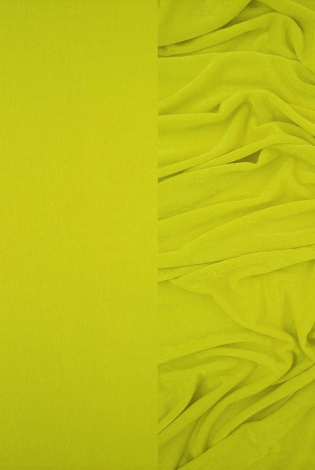 KNT3963 LIME BIKER SHORTS BODYSUIT BOTTOMS CAMI DRESS KNIT LOUNGEWEAR NO-PRINT PANTS POLYESTER RIBBED 1X1 SLINKY SOLID SPANDEX STRETCH T-SHIRT TOPS TUNICS YELLOW