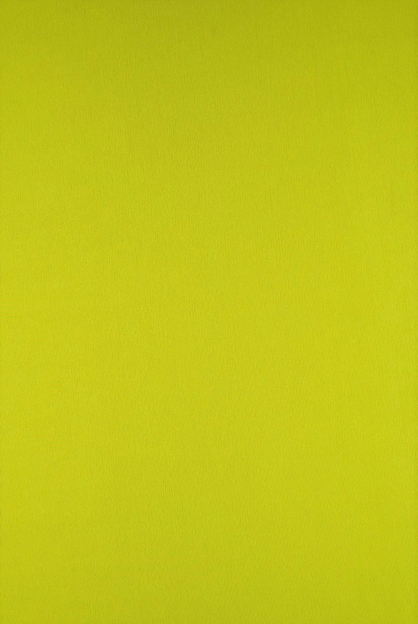 KNT3963 LIME BIKER SHORTS BODYSUIT BOTTOMS CAMI DRESS KNIT LOUNGEWEAR NO-PRINT PANTS POLYESTER RIBBED 1X1 SLINKY SOLID SPANDEX STRETCH T-SHIRT TOPS TUNICS YELLOW