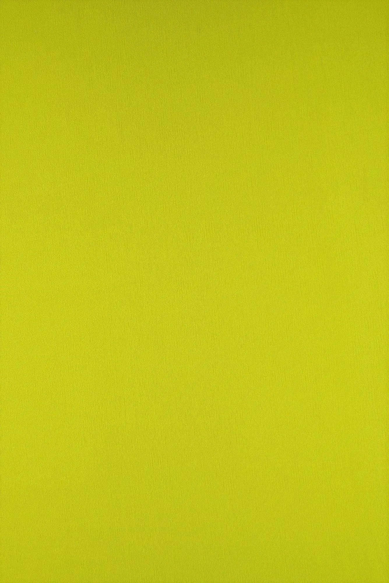 KNT3963 LIME BIKER SHORTS BODYSUIT BOTTOMS CAMI DRESS KNIT LOUNGEWEAR NO-PRINT PANTS POLYESTER RIBBED 1X1 SLINKY SOLID SPANDEX STRETCH T-SHIRT TOPS TUNICS YELLOW