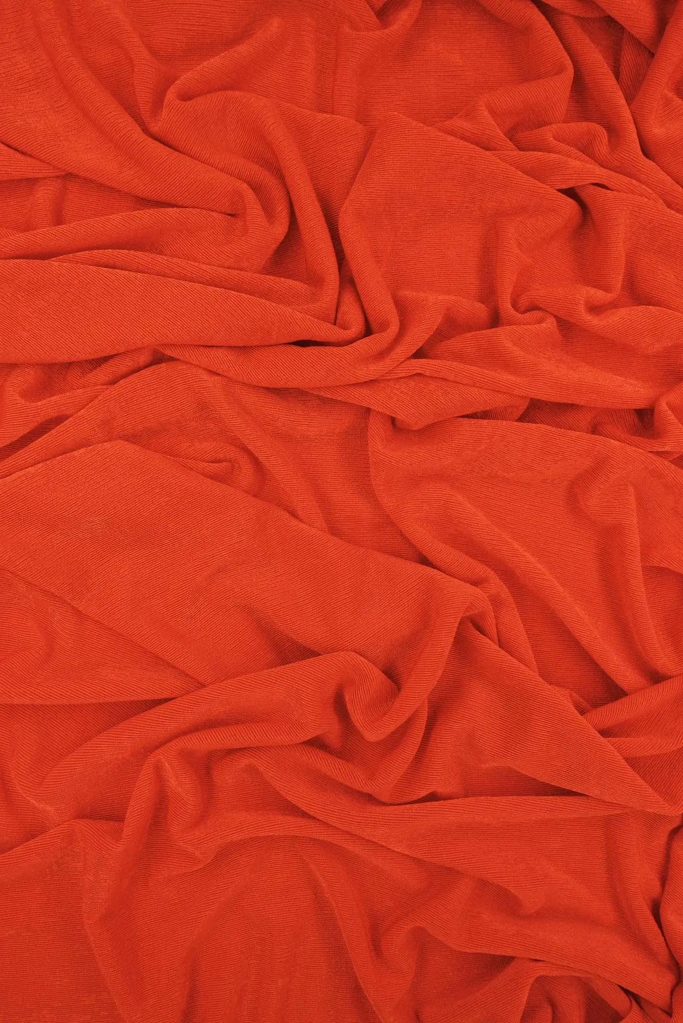 KNT3963 TOMATO BIKER SHORTS BODYSUIT BOTTOMS CAMI DRESS KNIT LOUNGEWEAR NO-PRINT ORANGE PANTS POLYESTER RED RIBBED 1X1 SLINKY SOLID SPANDEX STRETCH T-SHIRT TOPS TUNICS