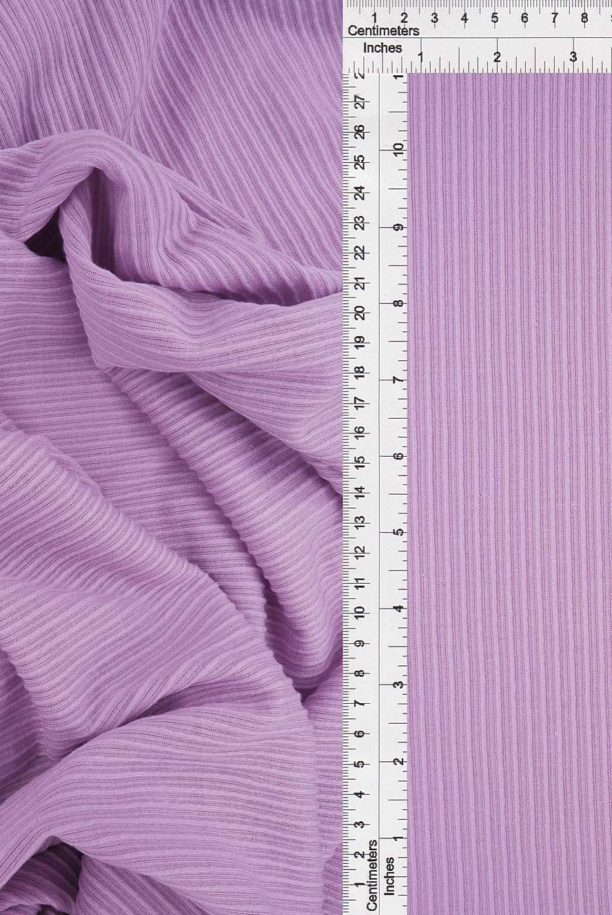 KNT4204 LAVENDER BIKER SHORTS BODYSUIT BOTTOMS DOUBLE KNIT DRESS LAVANDER NO-PRINT PANTS POLYESTER PURPLE RAYON RIB SKIRTS SOLID SPANDEX STRETCH TOPS TUNICS URBAN VIOLET