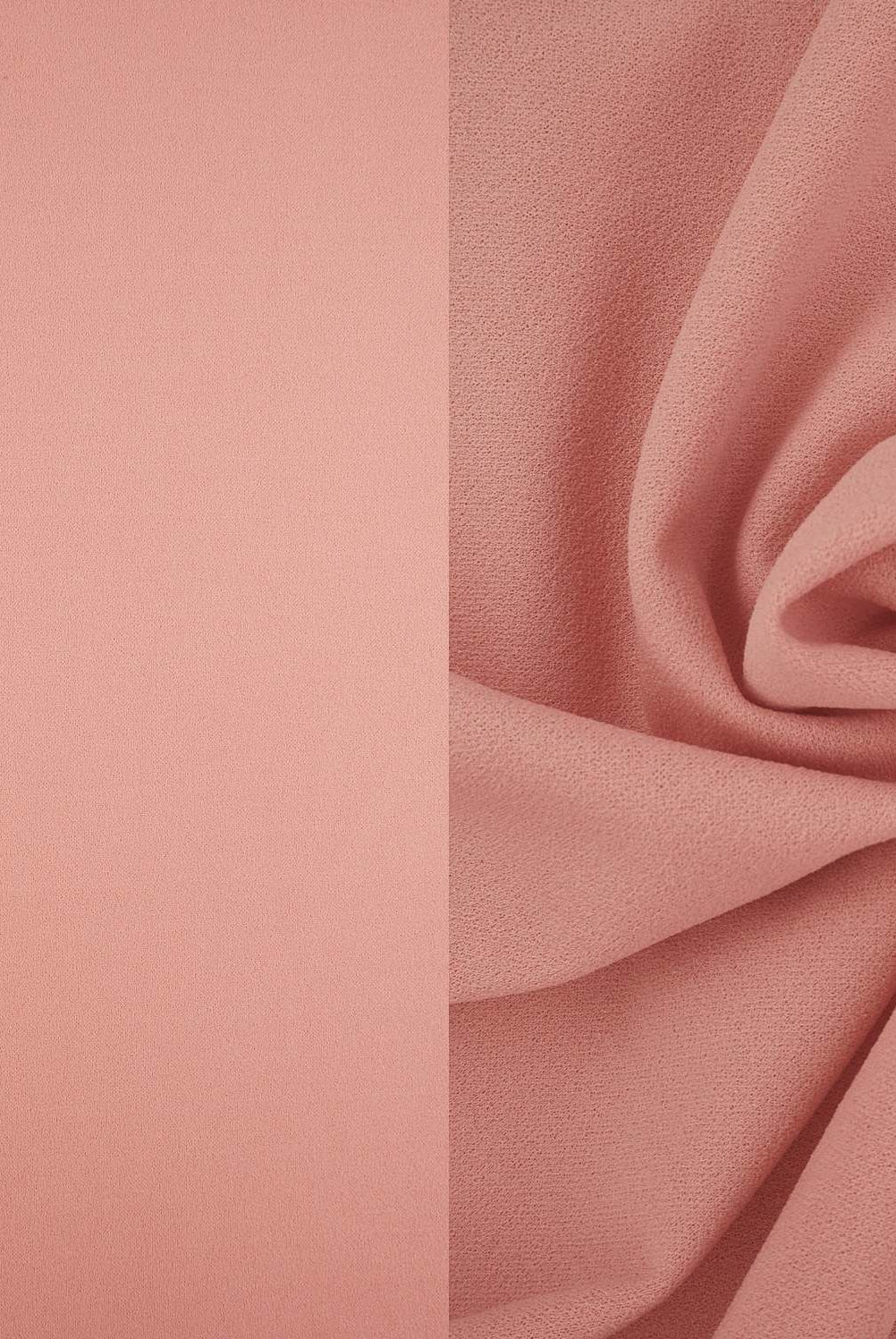 TECH-3311 ROSE NEW BODYSUIT BOTTOMS CAMI CREPON DRESS KNIT NO-PRINT PANTS PINK POLYESTER SKIRTS SOLID SPANDEX SUBLIMATION TECHNO CREPE TOPS TUNICS