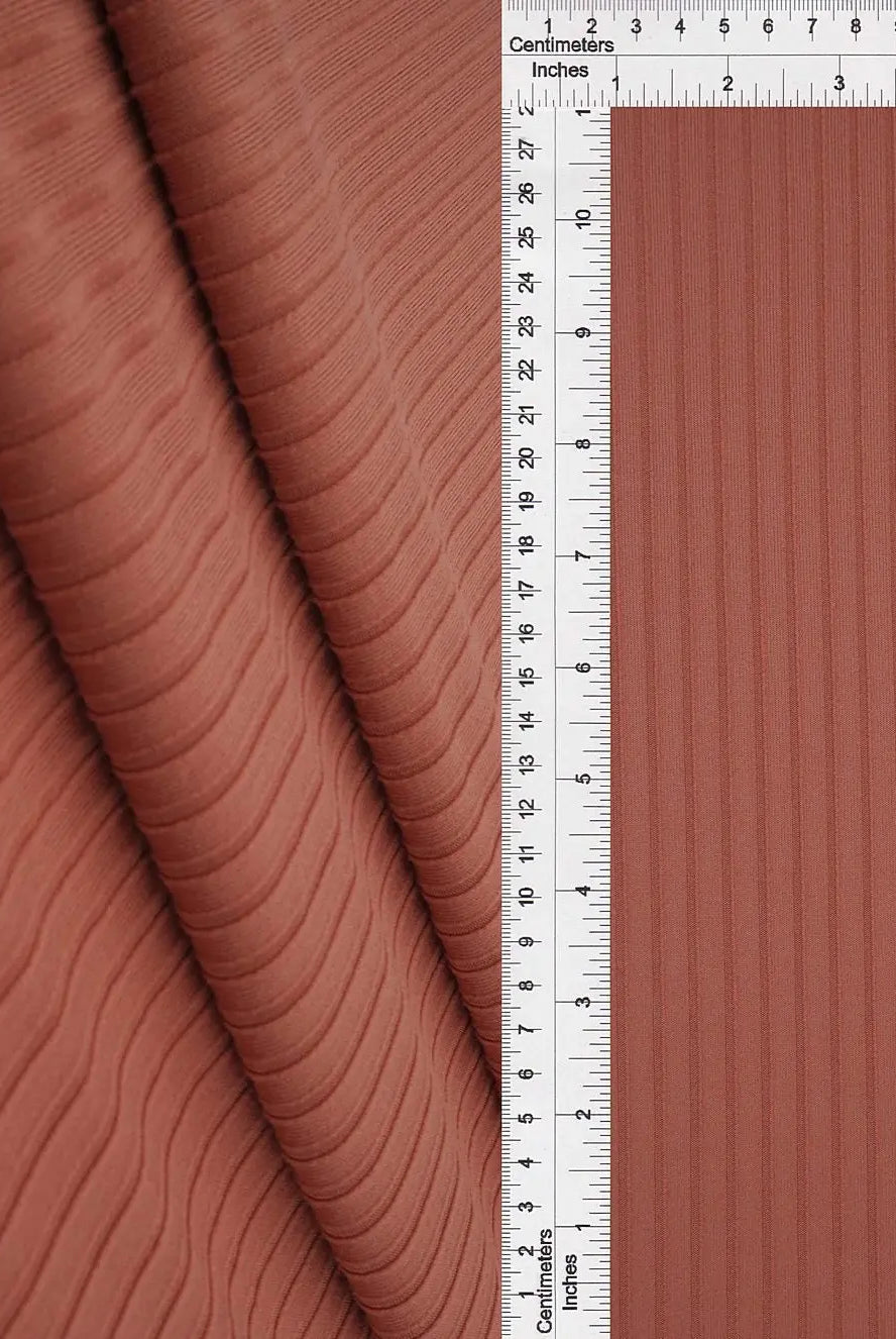 KNT4135 BRICK DUST ACTIVEWEAR BIKER SHORTS BODYSUIT BOTTOMS CAMI DRESS KNIT LOUNGEWEAR NO-PRINT PANTS POLYESTER RIB 8X3 RUST SOLID SPANDEX STRETCH SUBLIMATION T-SHIRT TOPS TUNICS YUMMY