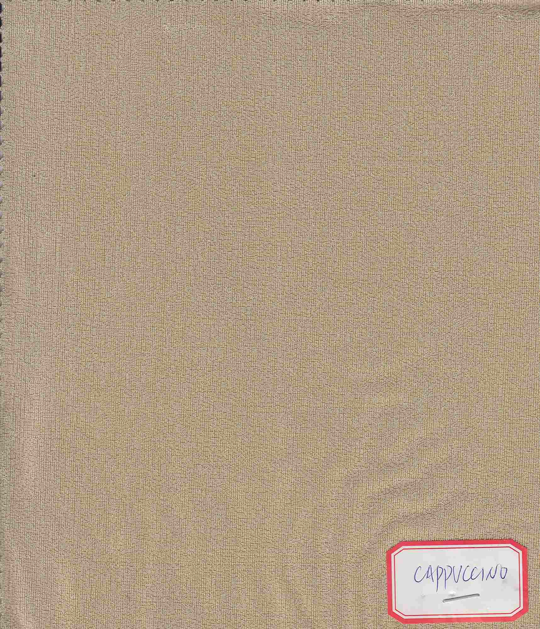 KNT3963 CAPPUCCINO 16-1120TCX BIKER SHORTS BLOUSE BODYSUIT BOTTOMS BROWN CAMI DRESS KNIT LOUNGEWEAR NO-PRINT PANTS POLYESTER PRINT-B RIBBED 1X1 SKIRTS SLINKY SOLID SPANDEX STRETCH T-SHIRT TOPS TUNICS