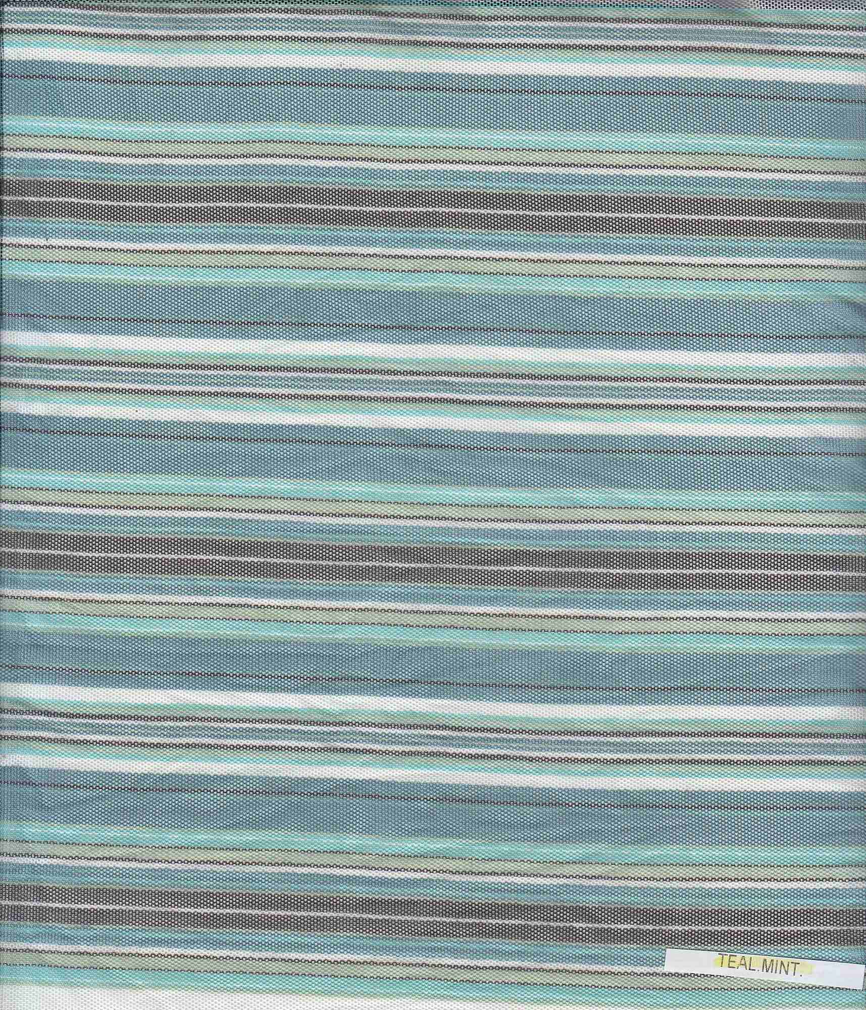 MESH-SE805160 TEAL MINT BLOUSE BODYSUIT CAMI FLOCKING LOUNGEWEAR MESH POLYESTER PRINT SPANDEX STRETCH STRIPE TOPS TUNICS