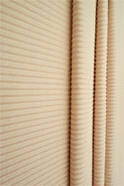 KNT4151 SAND BODYSUIT CREAM DRESS KNIT LOUNGEWEAR NO-PRINT POLYESTER RIB 4X2 SOLID-B SPANDEX STRETCH TOPS YUMMY