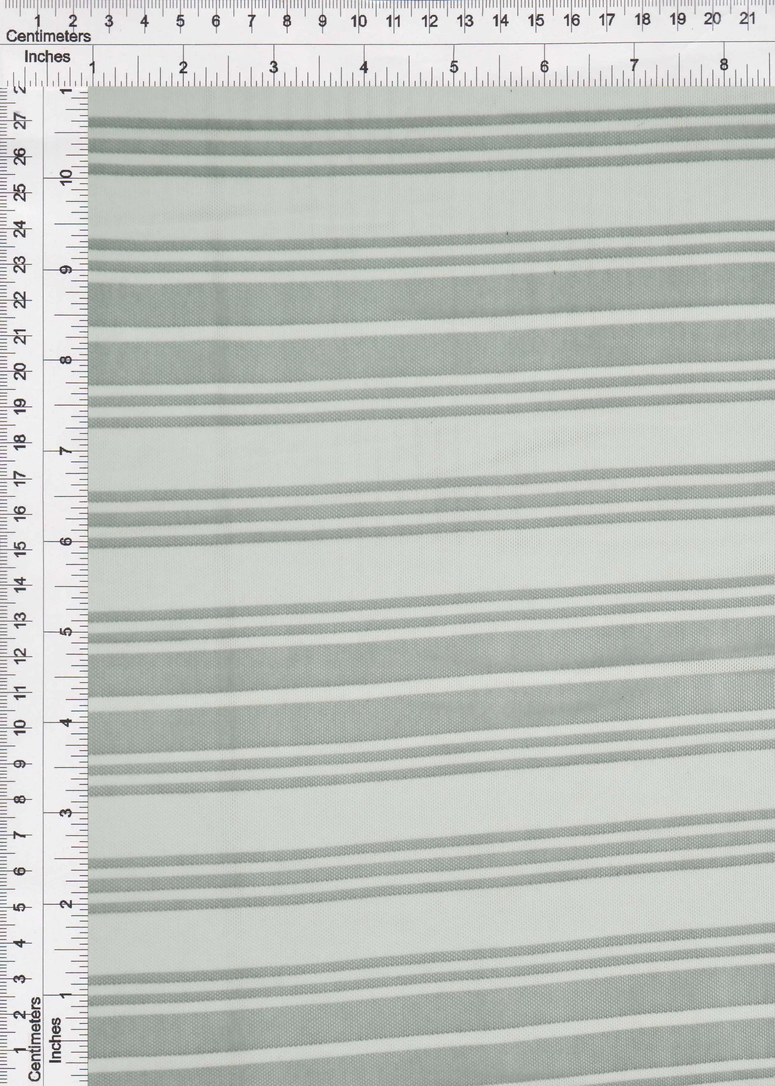 MESH-Q20212 IVORY/SILVER BLOUSE BODYSUIT CAMI FLOCKING HORIZONTAL STRIPE LOUNGEWEAR MESH POLYESTER PRINT SPANDEX STRETCH TOPS TUNICS