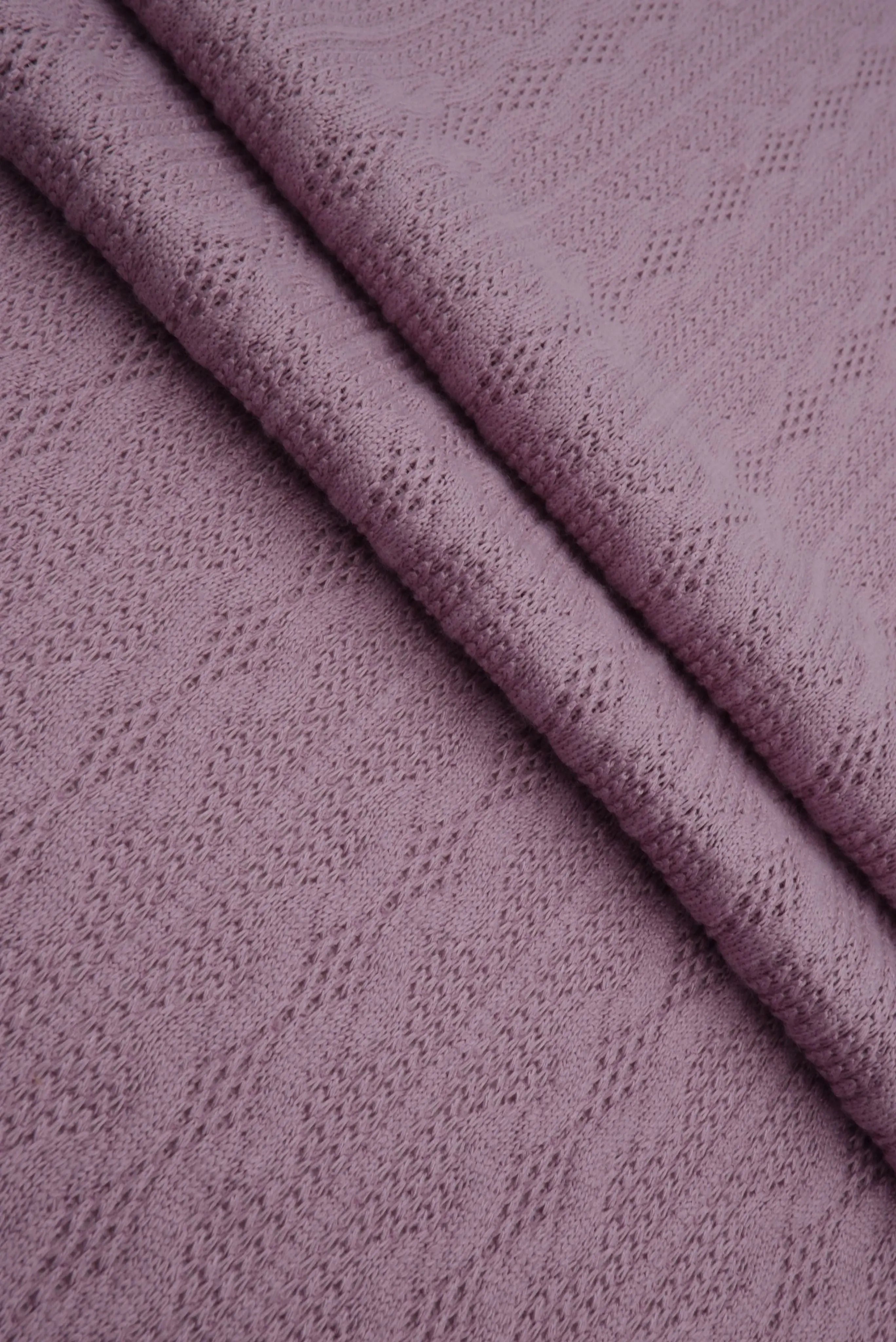 KNT4422 PURPLE VINTAGE BOTTOMS CAMI DRESS JACQUARD KNIT NO-PRINT OUTERWEAR POLYESTER PURPLE SOLID SPANDEX STRETCH SWEATER TUNICS