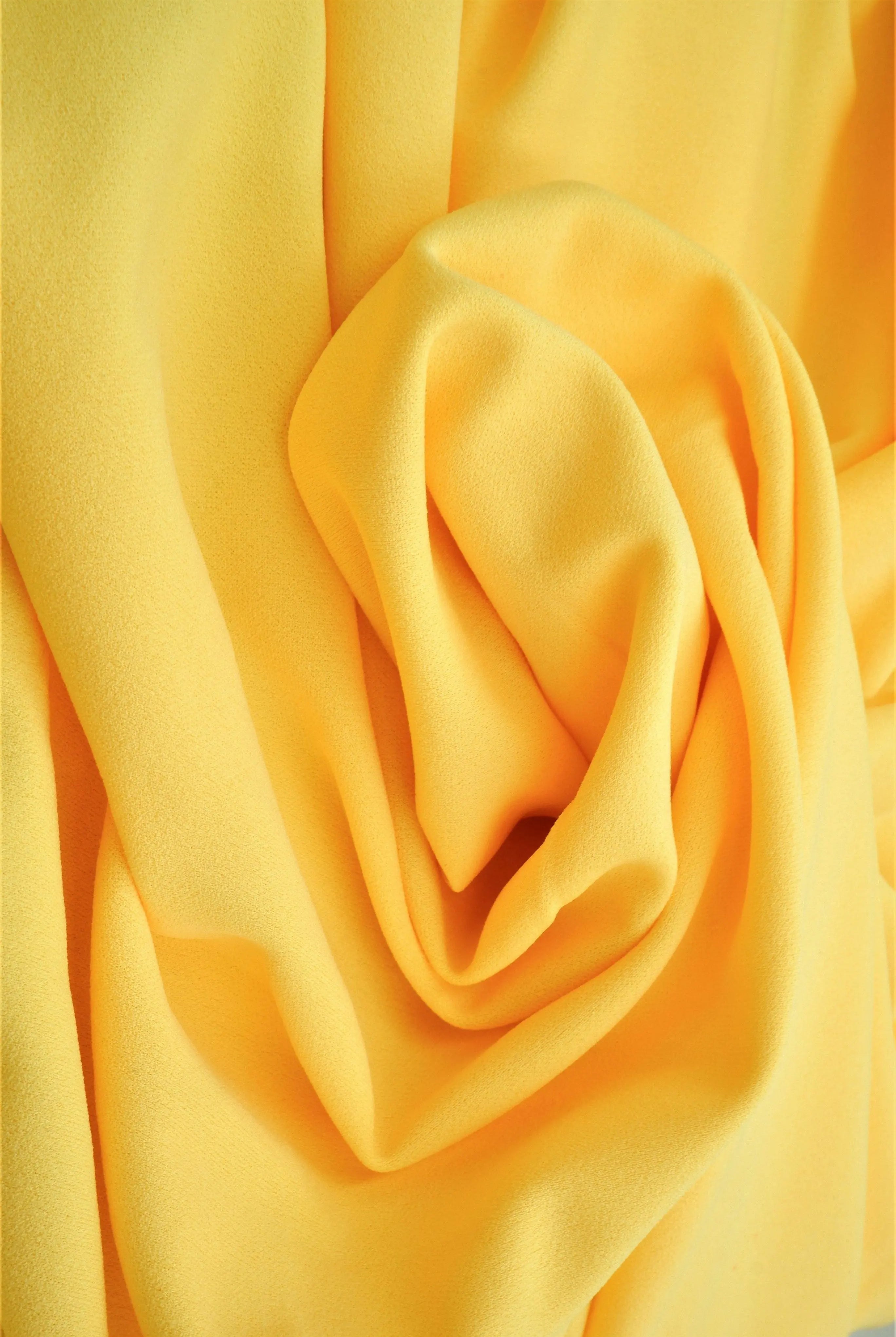 TECH-3311 YELLOW LT BODYSUIT BOTTOMS CAMI CREPON DRESS KNIT NO-PRINT PANTS POLYESTER SKIRTS SOLID SPANDEX SUBLIMATION TECHNO CREPE TOPS TUNICS YELLOW