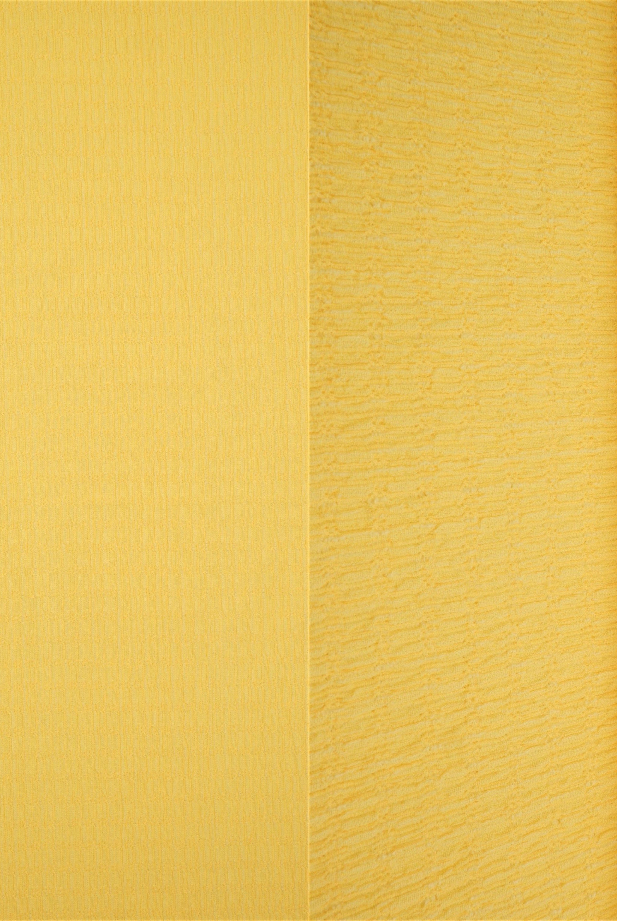 KNT4455 YELLOW BODYSUIT BOTTOMS CAMI CRINKLE DRESS JERSEY KNIT LOUNGEWEAR NO-PRINT POLYESTER SKIRTS SOLID SPANDEX STRETCH TOPS