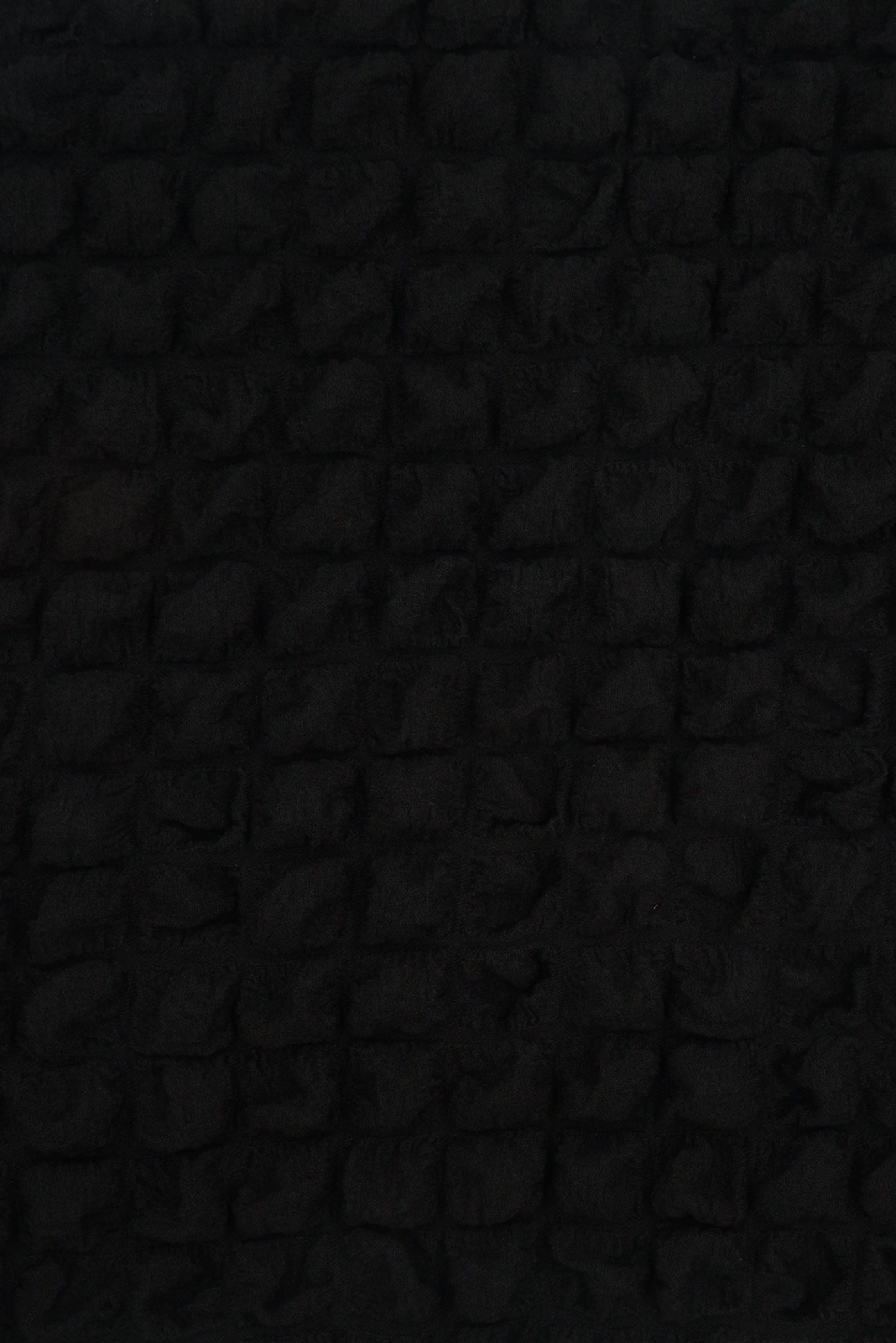 CRP4461 BLACK BLACK BLOUSE BODYSUIT BOTTOMS CAMI DRESS JACQUARD NO-PRINT NON STRETCH PANTS POLYESTER SKIRTS SOLID SPANDEX TOPS TUNICS WOVEN