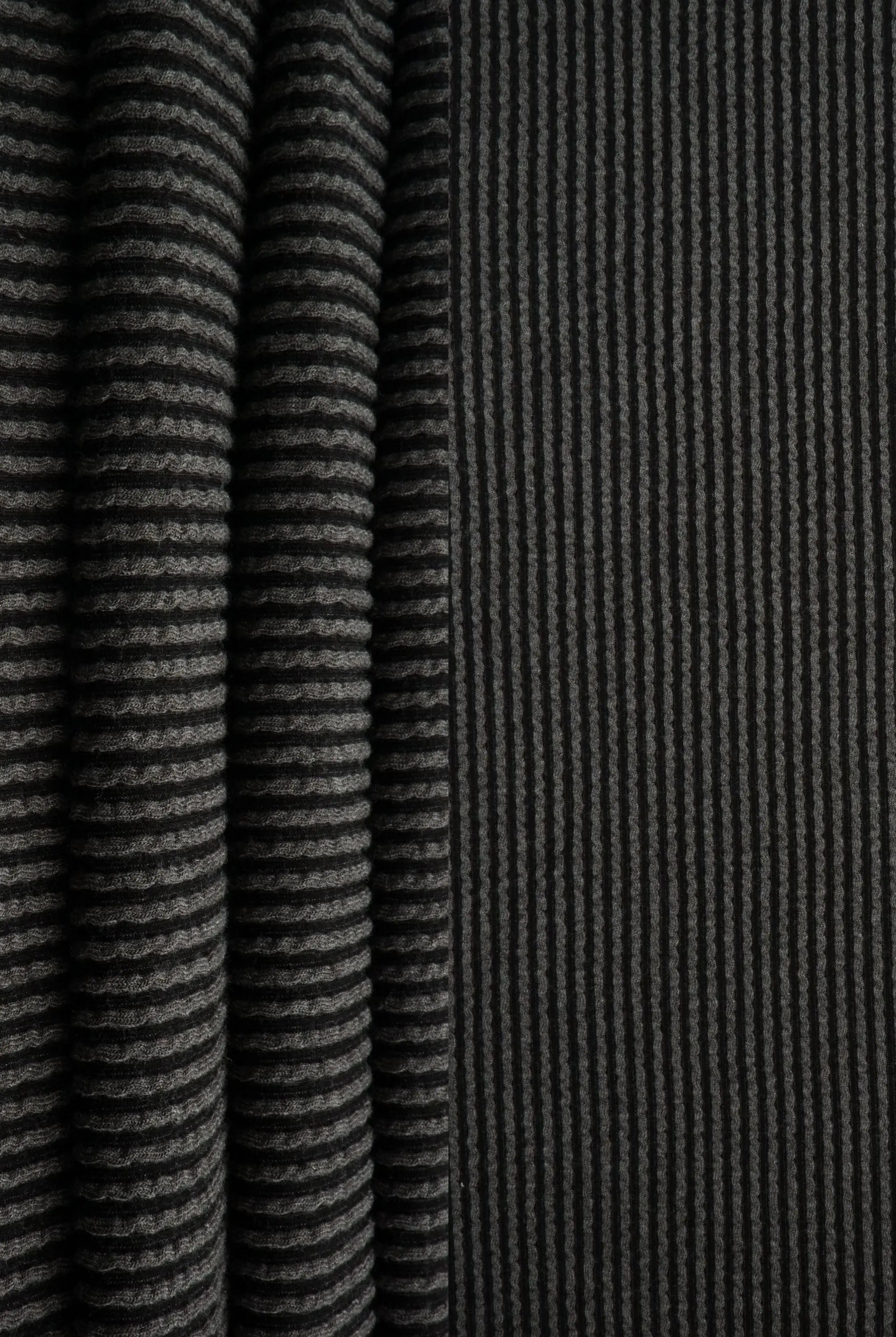 KNT4463 CHARCOAL BODYSUIT BOTTOMS CAMI DOUBLE KNIT DRESS GREY JACQUARD LOUNGEWEAR NO-PRINT PANTS POLYESTER RAYON RIB SOLID SPANDEX STRETCH SWEATER T-SHIRT URBAN