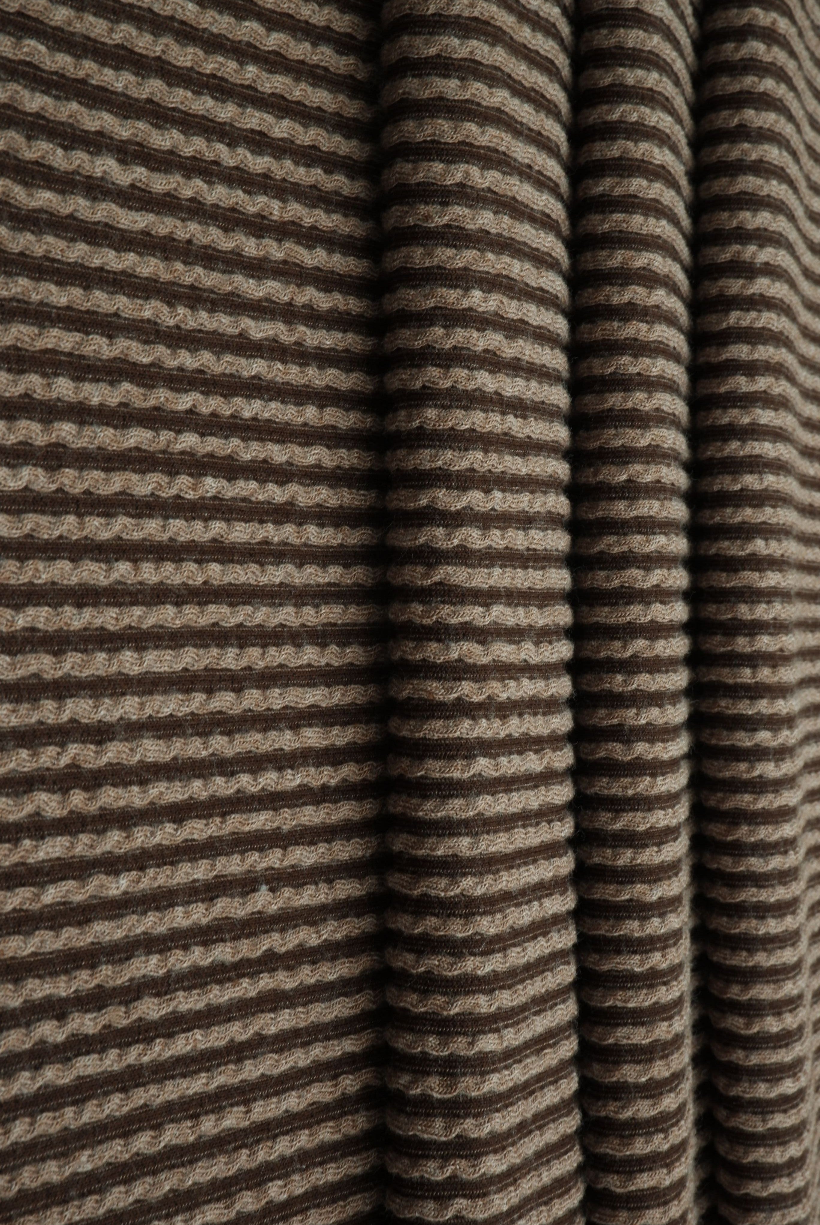 KNT4463 BROWN BODYSUIT BOTTOMS BROWN CAMI DOUBLE KNIT DRESS JACQUARD LOUNGEWEAR NO-PRINT PANTS POLYESTER RAYON RIB SOLID SPANDEX STRETCH SWEATER T-SHIRT URBAN